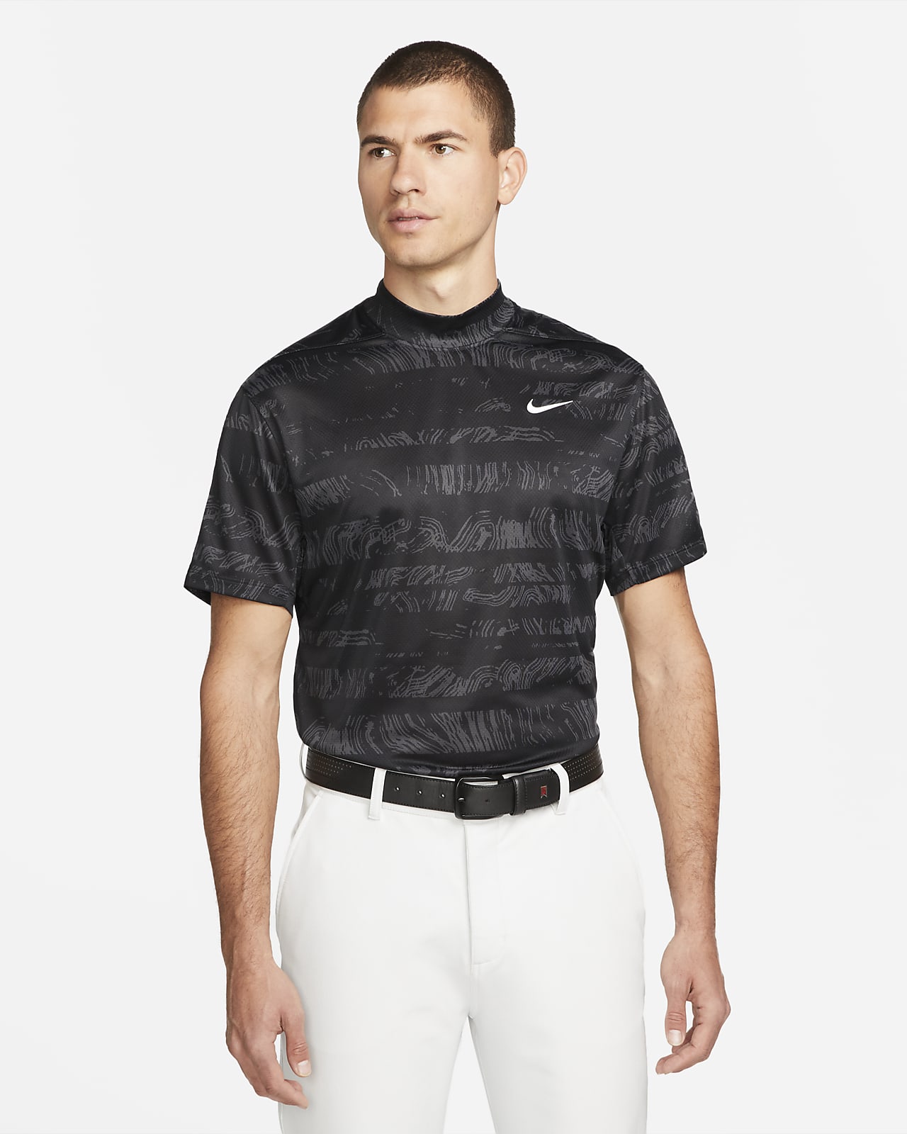 Polo de golf à col montant Nike Dri-FIT ADV Tiger Woods pour Homme