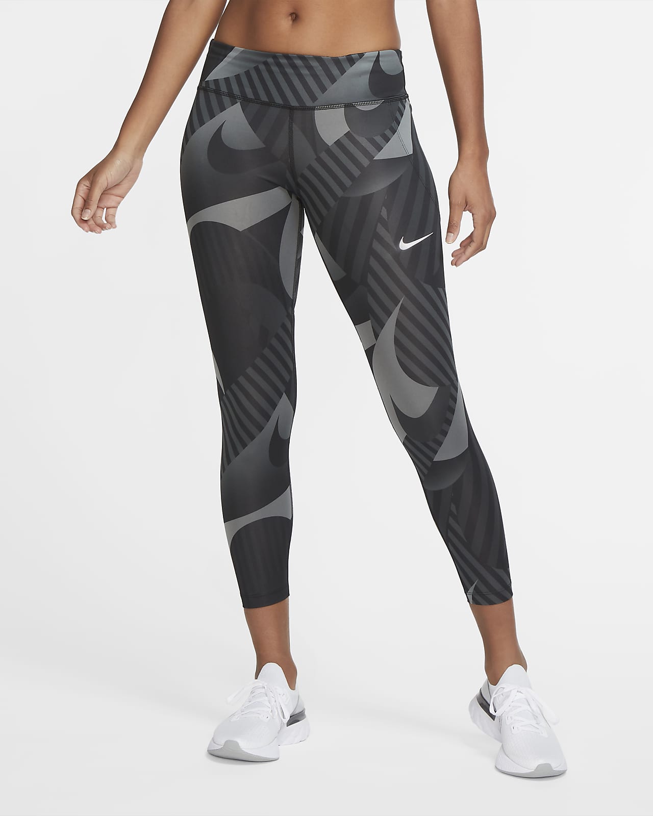 Mallas de running de 7/8 estampadas para mujer Nike Fast. Nike MX