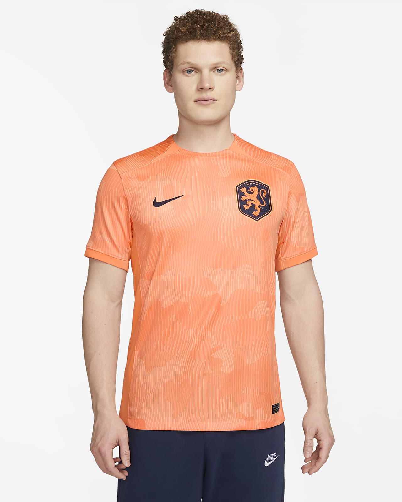 Netherlands 2023 Stadium Home Men's Nike Dri-FIT Football Shirt