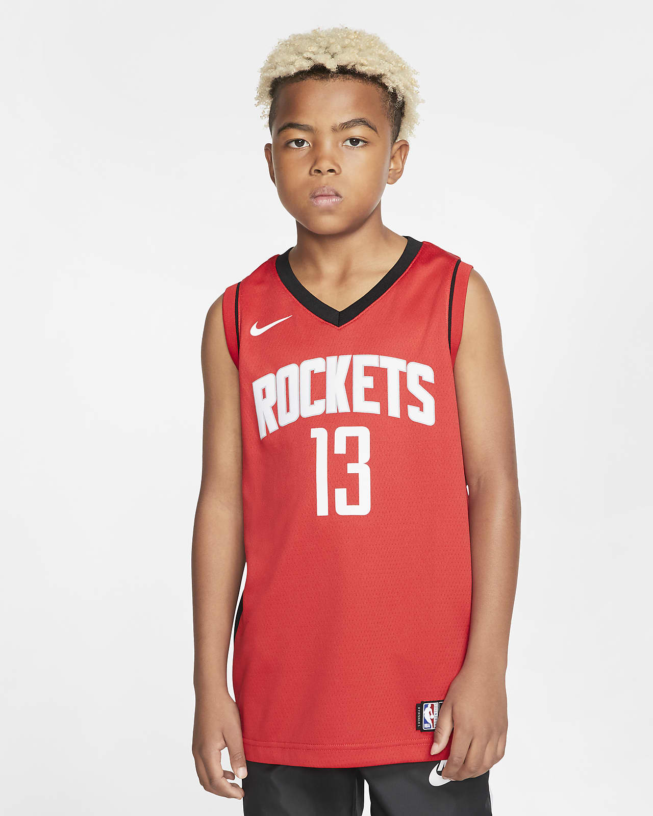 Rockets Icon Edition Older Kids' Nike NBA Swingman Jersey