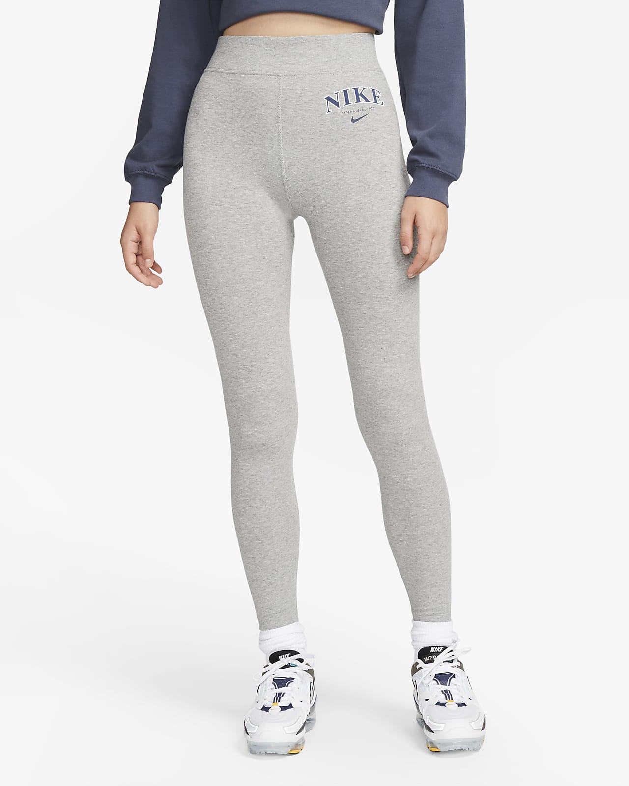 Nike Sportswear Yüksek Belli Logolu Kadın Taytı