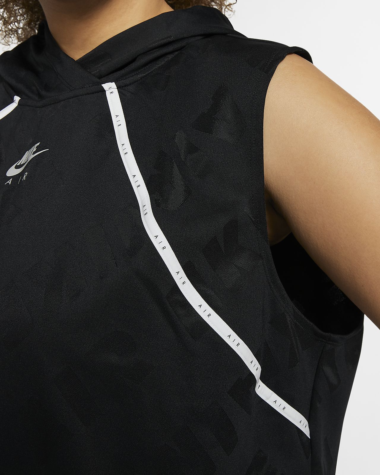 nike air hooded running jacket