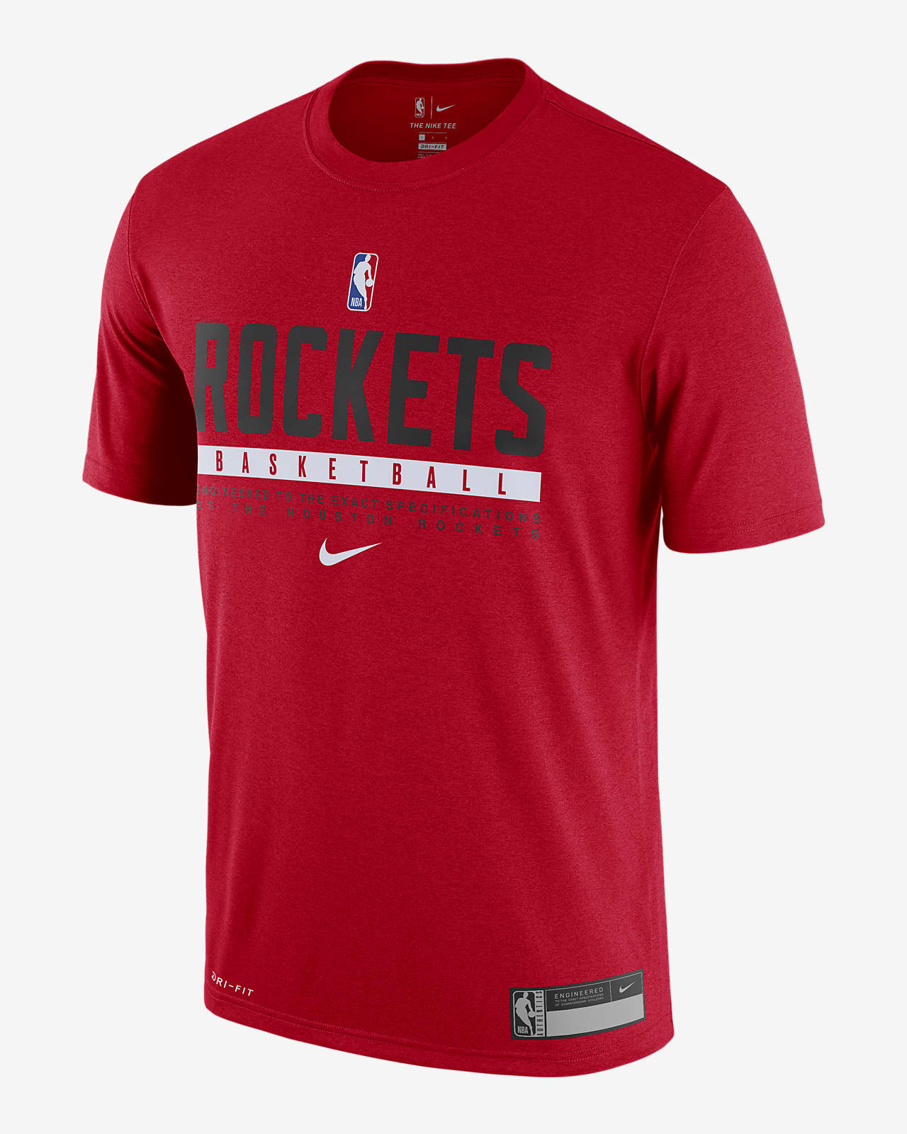 Rockets Training Men's Nike Dri-FIT NBA T-Shirt. Nike AU