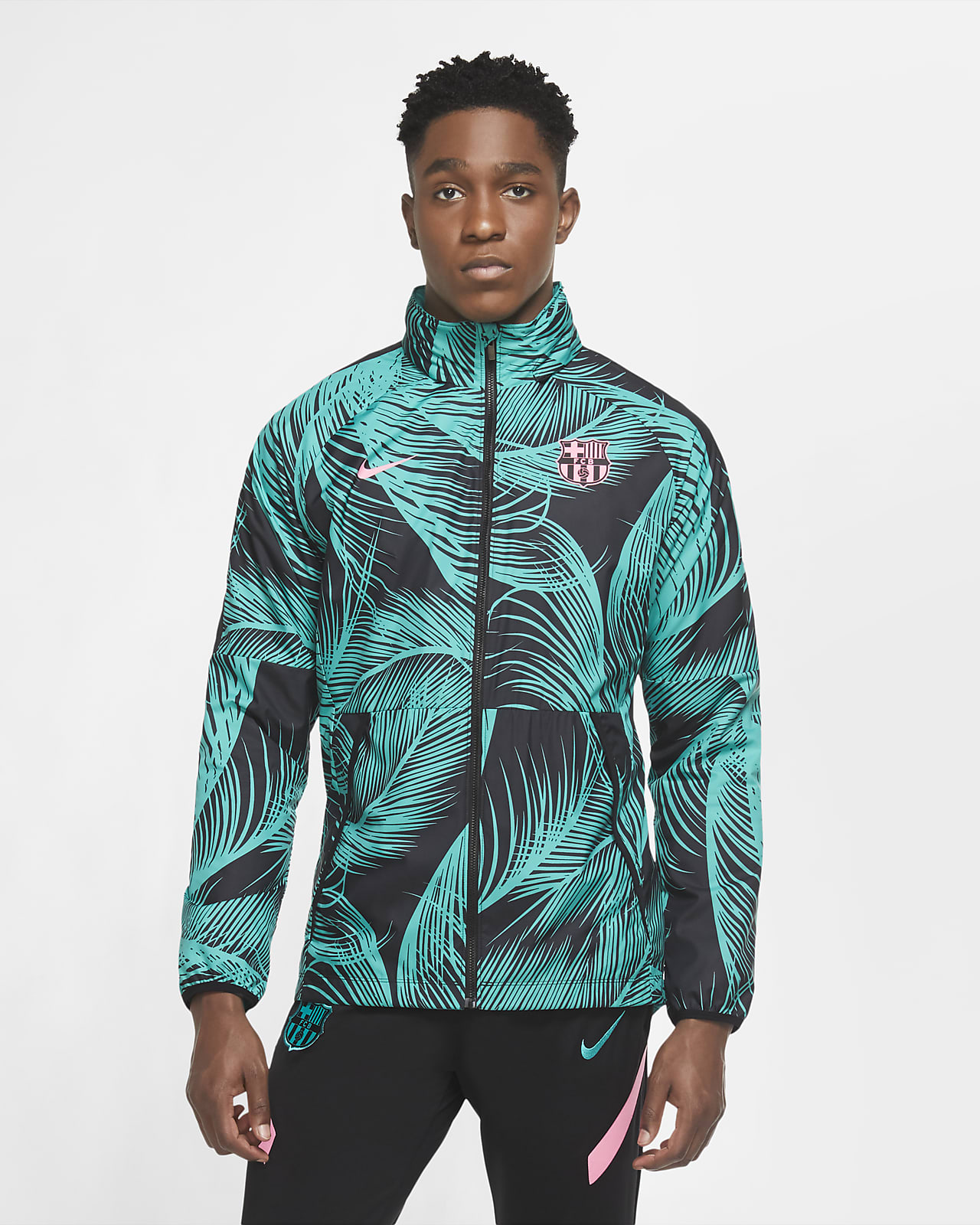 FC Barcelona AWF Men's Soccer Jacket. Nike.com