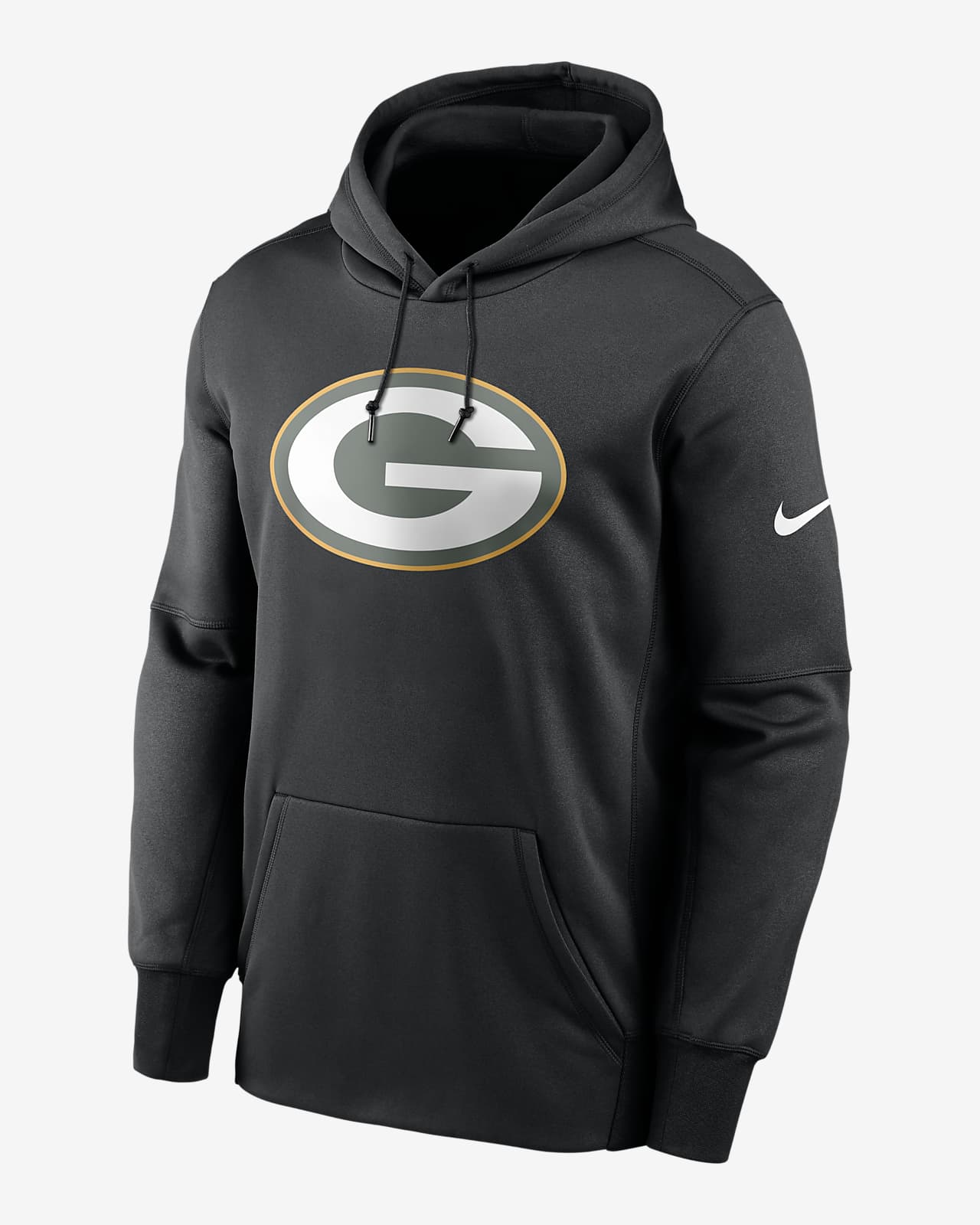 Felpa pullover con cappuccio Nike Therma Prime Logo (NFL Green Bay Packers) - Uomo
