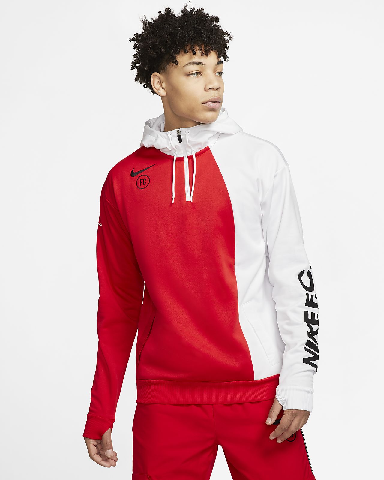 nike fc football hoodie