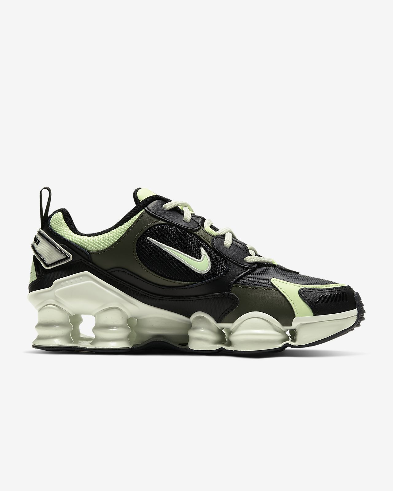 nike shox femme brun