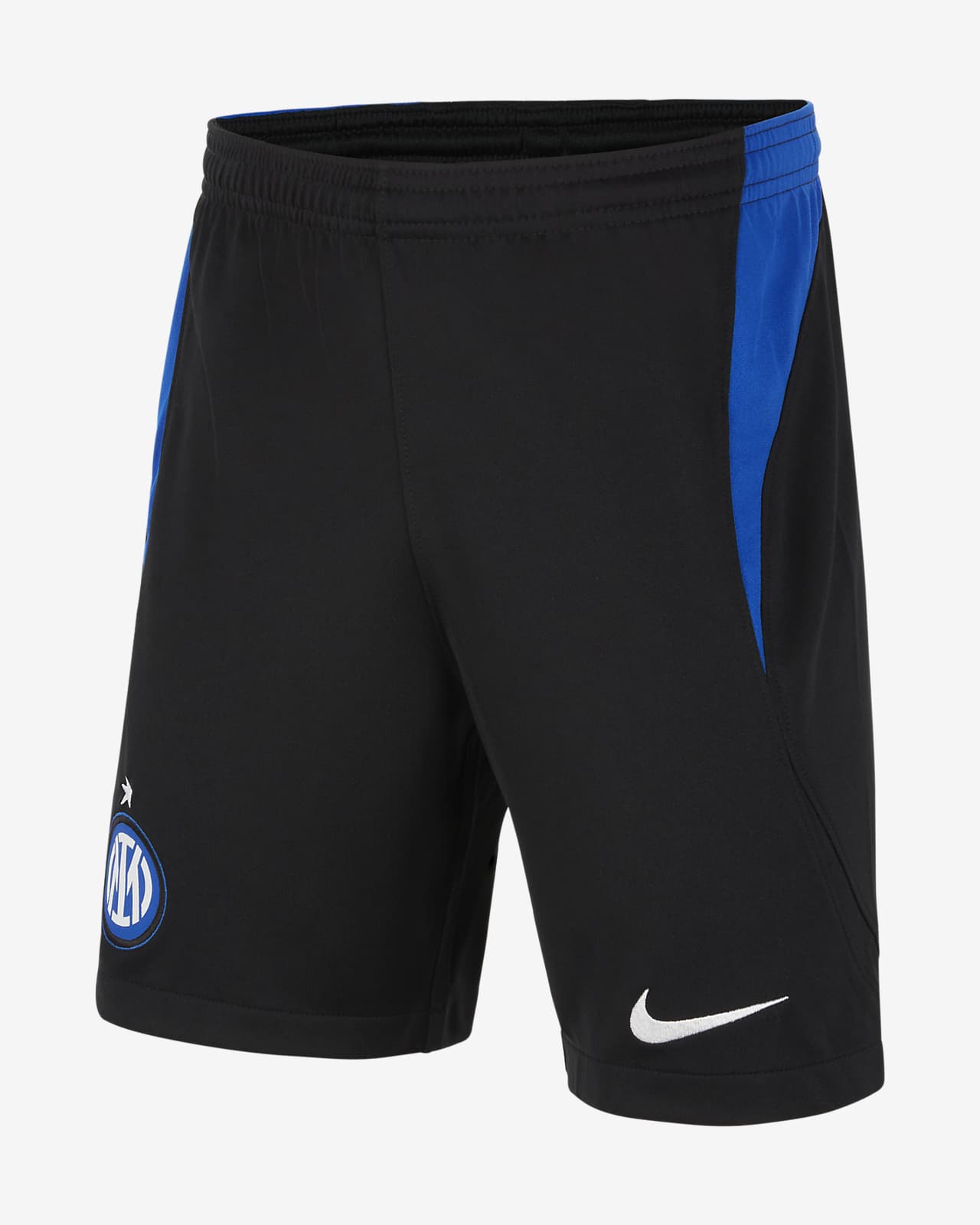 Inter Milan 2022/23 Stadium Home Older Kids' Nike Dri-FIT Football Shorts