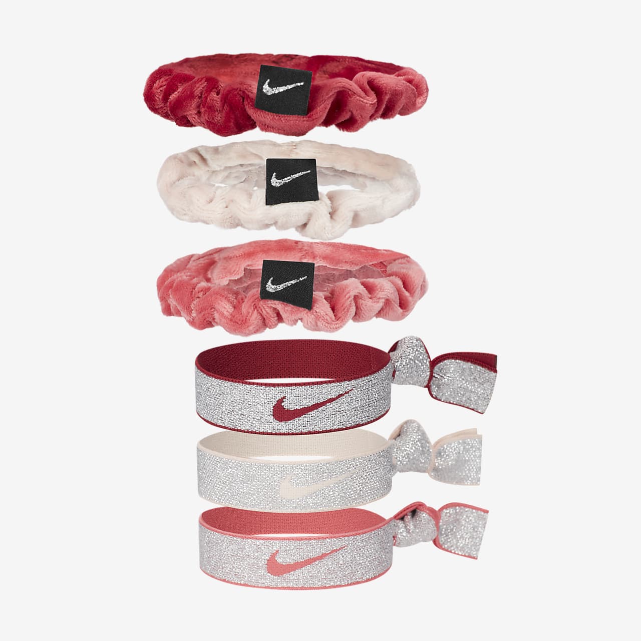 injecteren hond Dinkarville Nike Elastische en fluwelen haarbanden (6 stuks). Nike NL