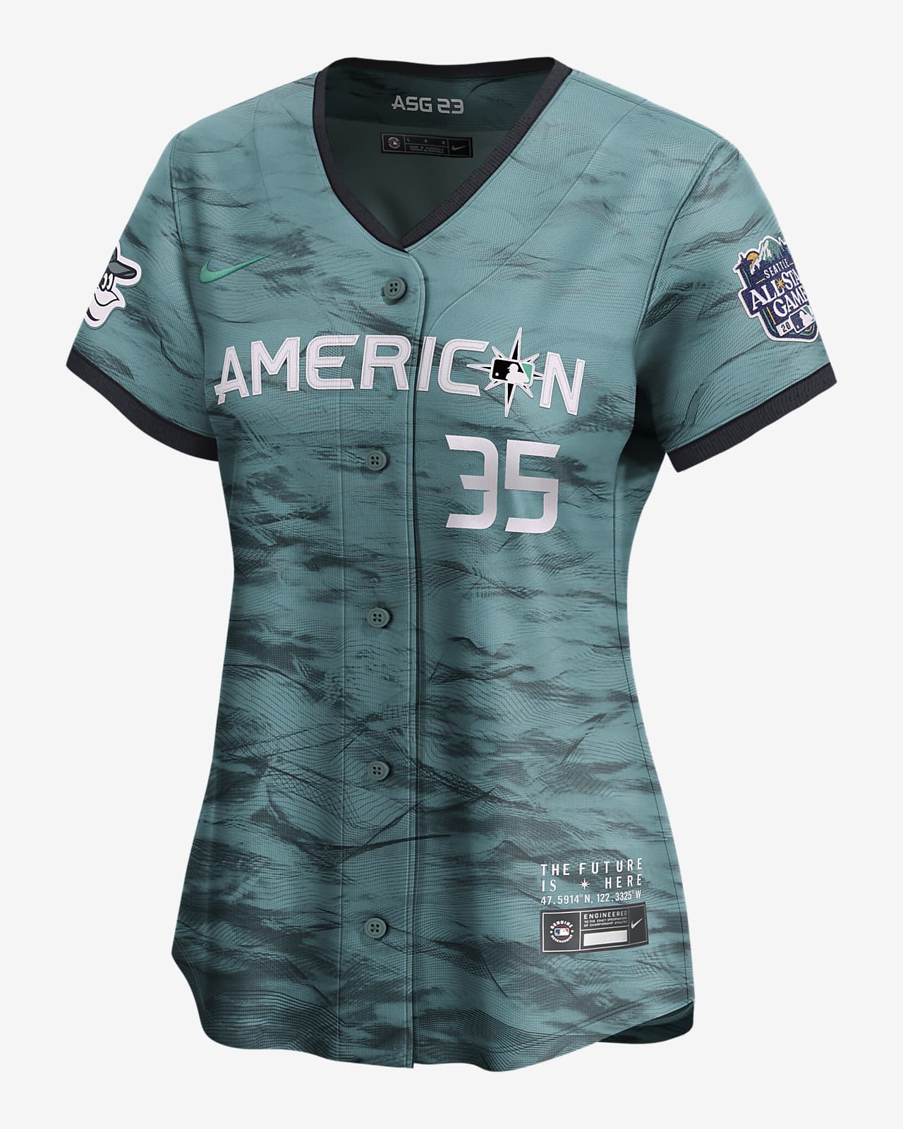 Jersey Nike de la MLB Limited para mujer Adley Rutschman American League 2023 All-Star Game