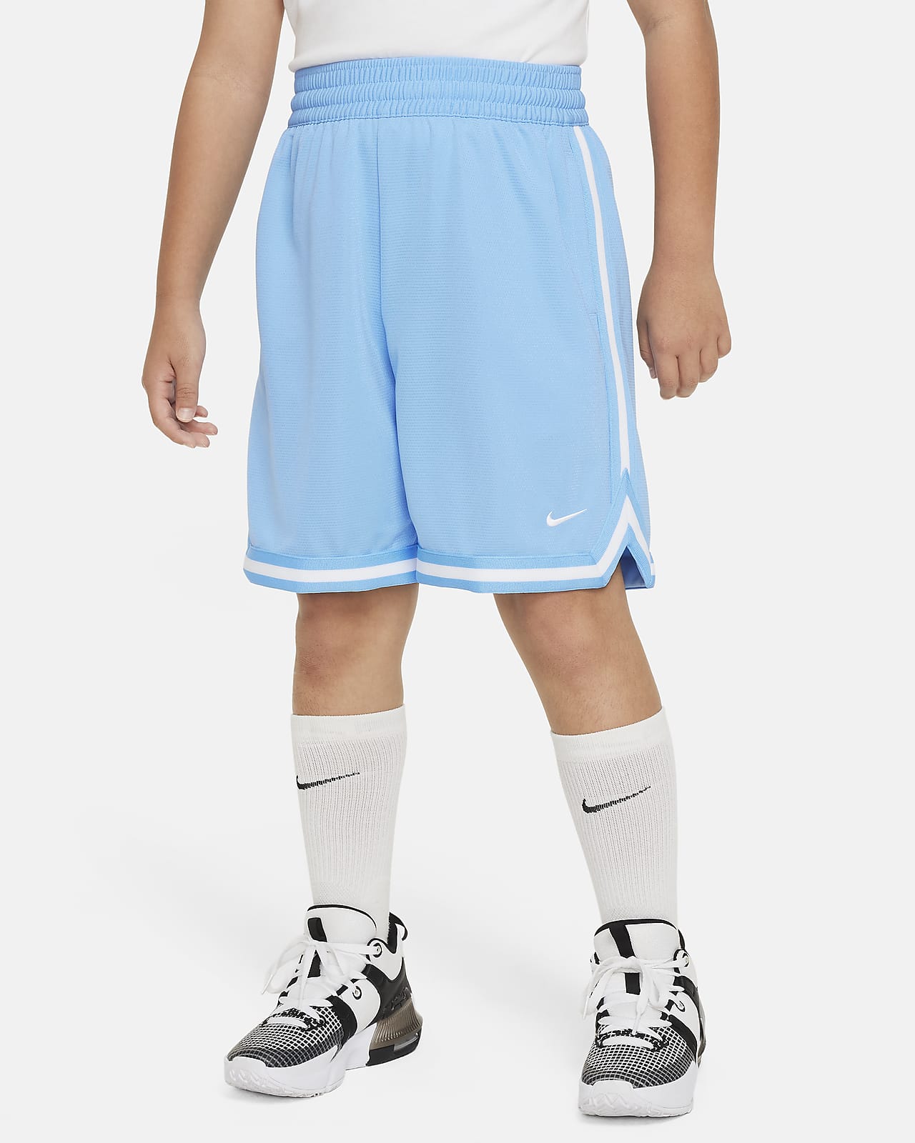 Shorts de básquetbol para niños talla grande Nike Dri-FIT DNA