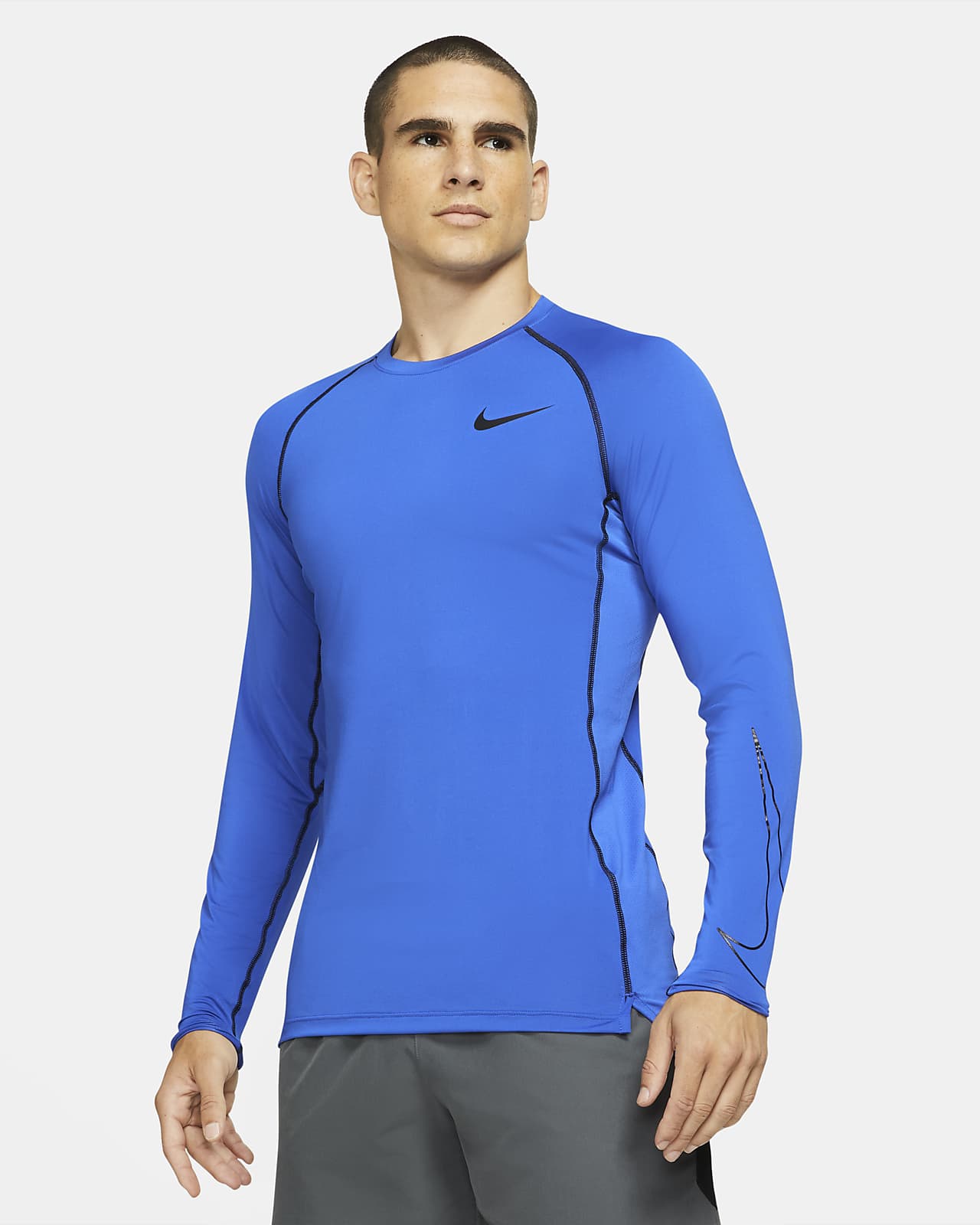 Nike Pro Dri-FIT Men's Slim Fit Long-Sleeve Top