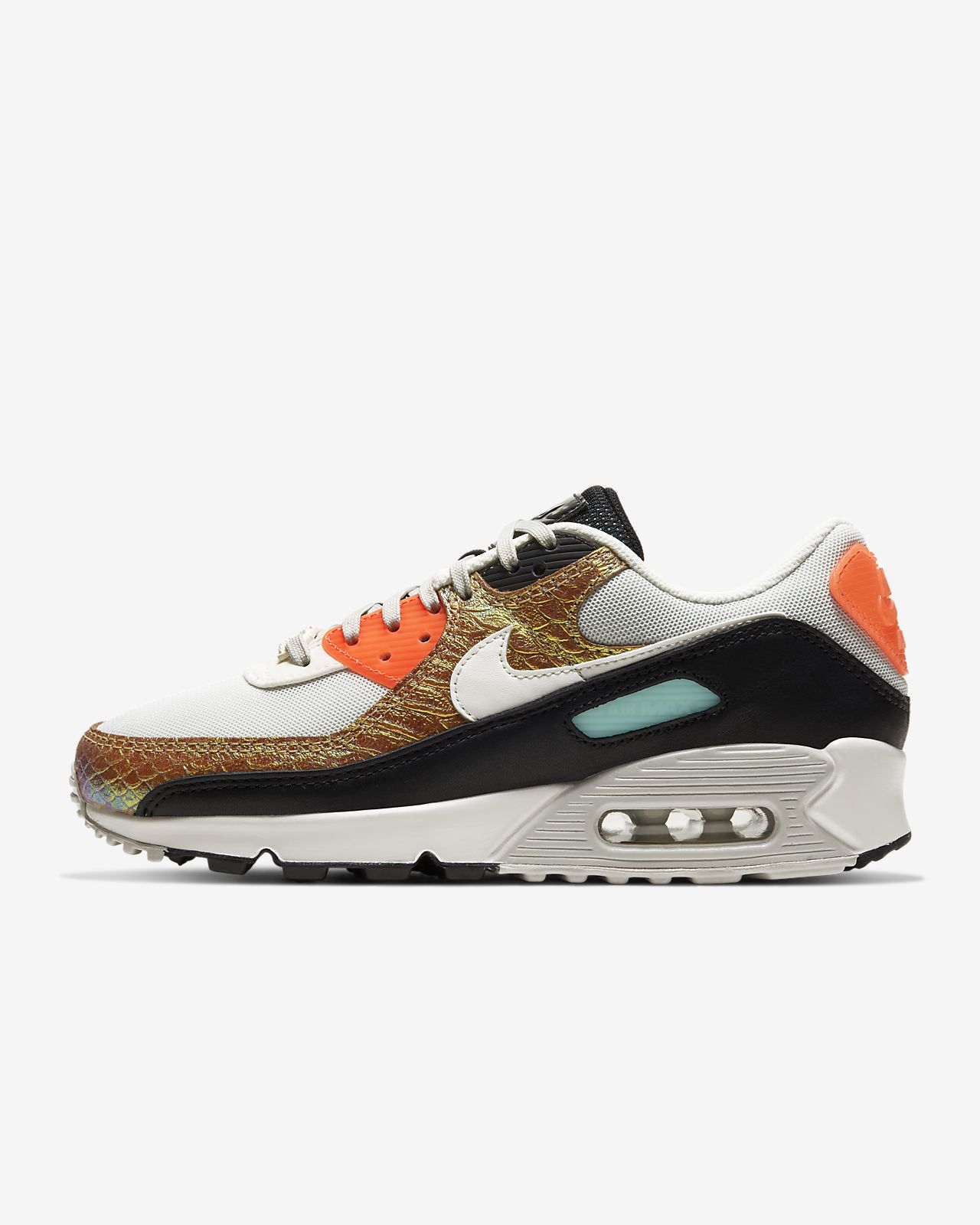 Nike Siyah Air Max 90 Schuh