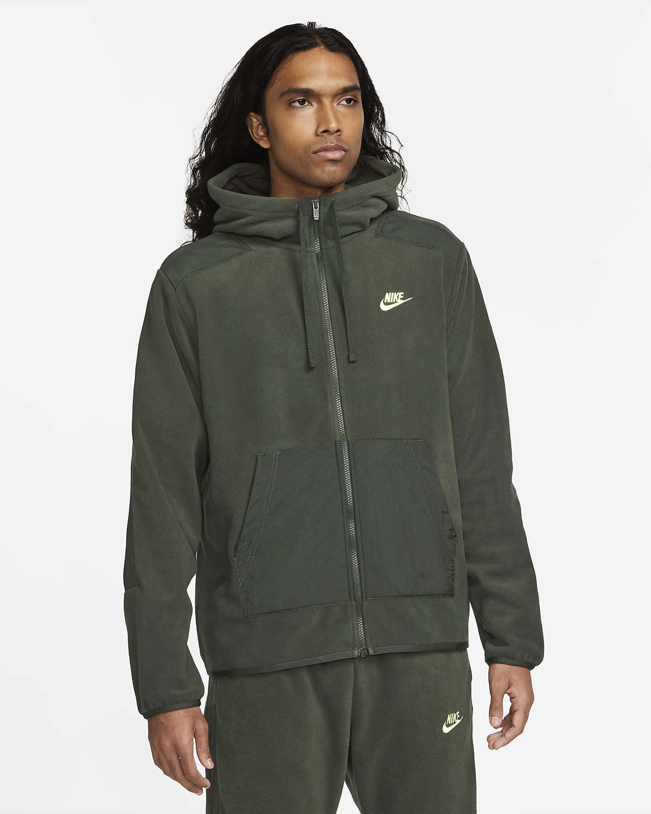 Nike Sportswear Style Essentials+ Men's Fleece Full-Zip Hoodie. Nike NL