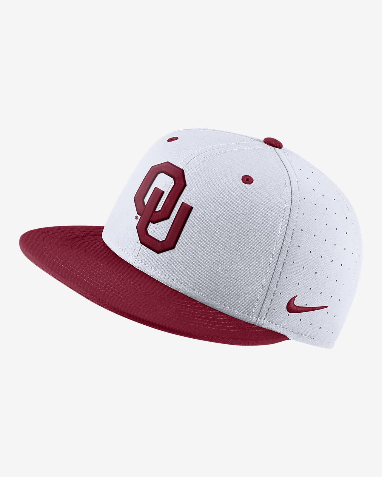 Oklahoma Nike College Fitted Baseball Hat