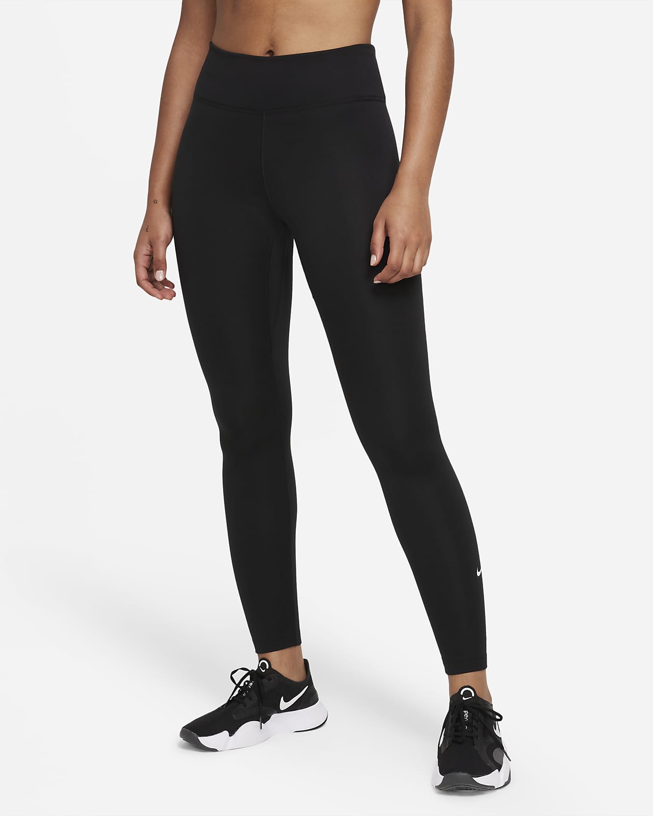 Nike Therma-FIT One Leggings mit mittelhohem Bund für Damen