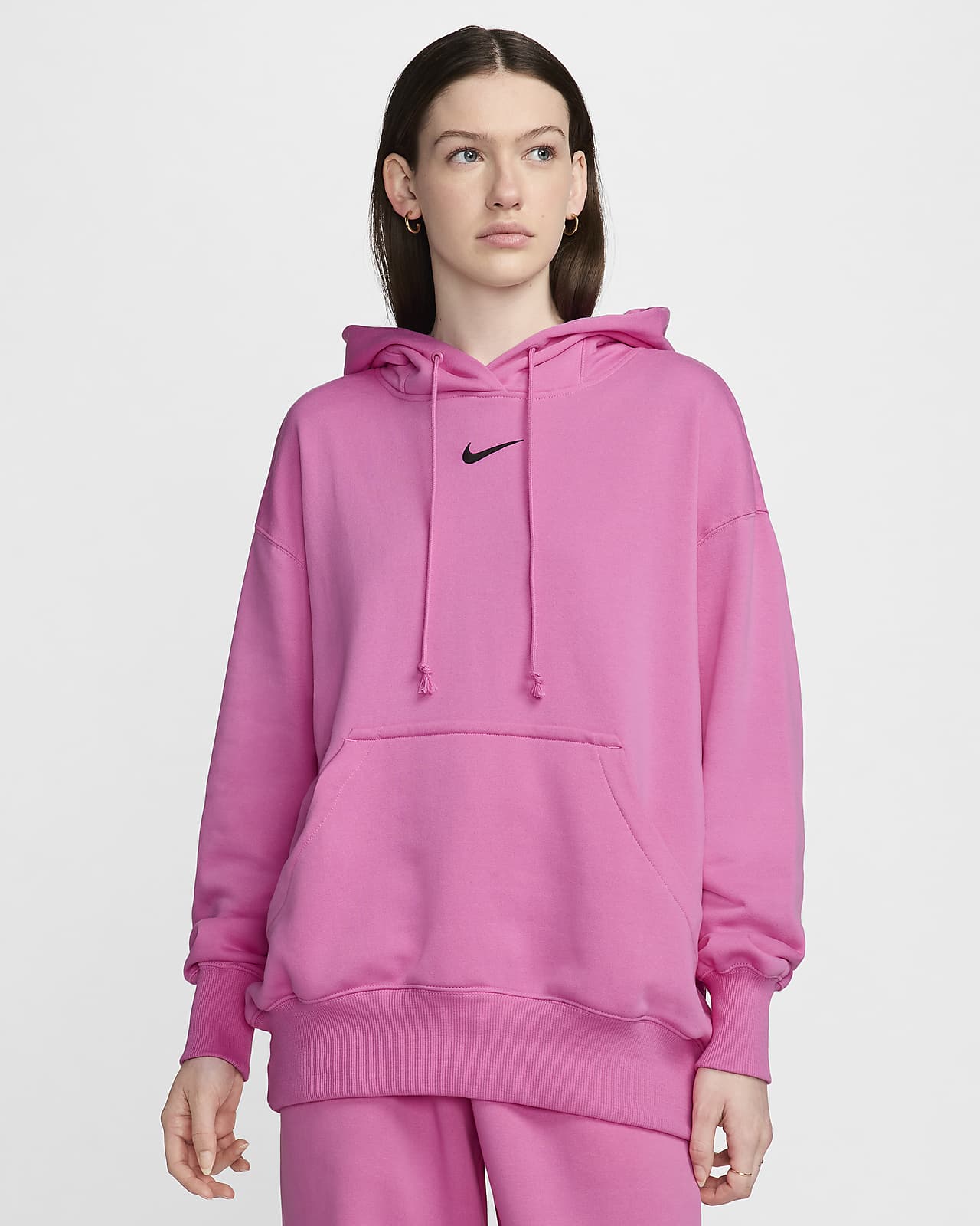 Sudadera con gorro sin cierre de French Terry oversized para mujer Nike Sportswear Phoenix Fleece