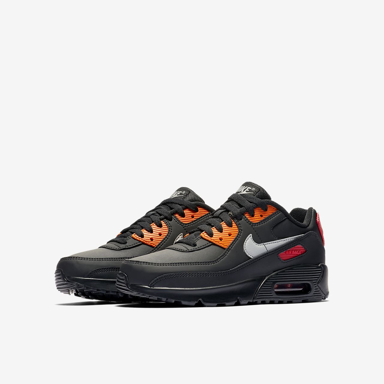 nike black orange air max