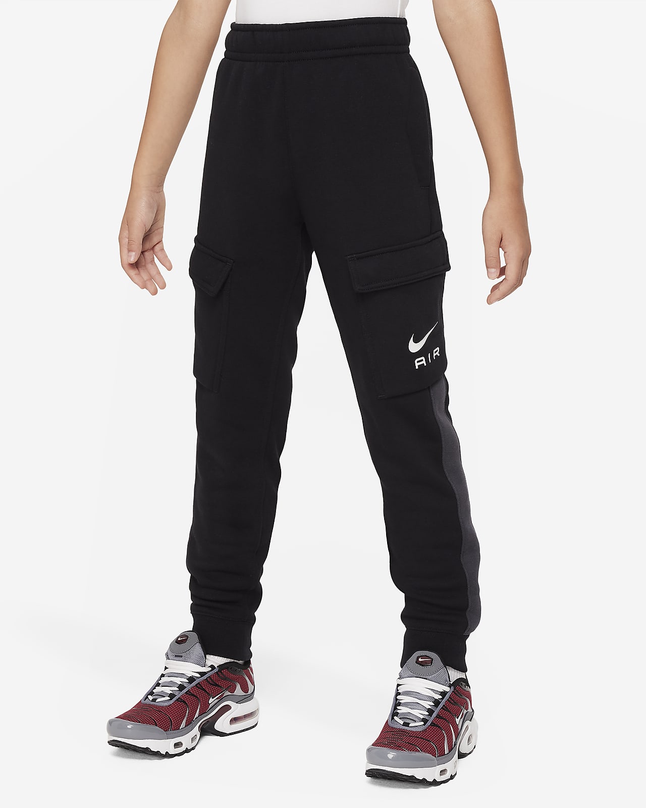 Pantalon cargo en tissu Fleece Nike Air pour ado