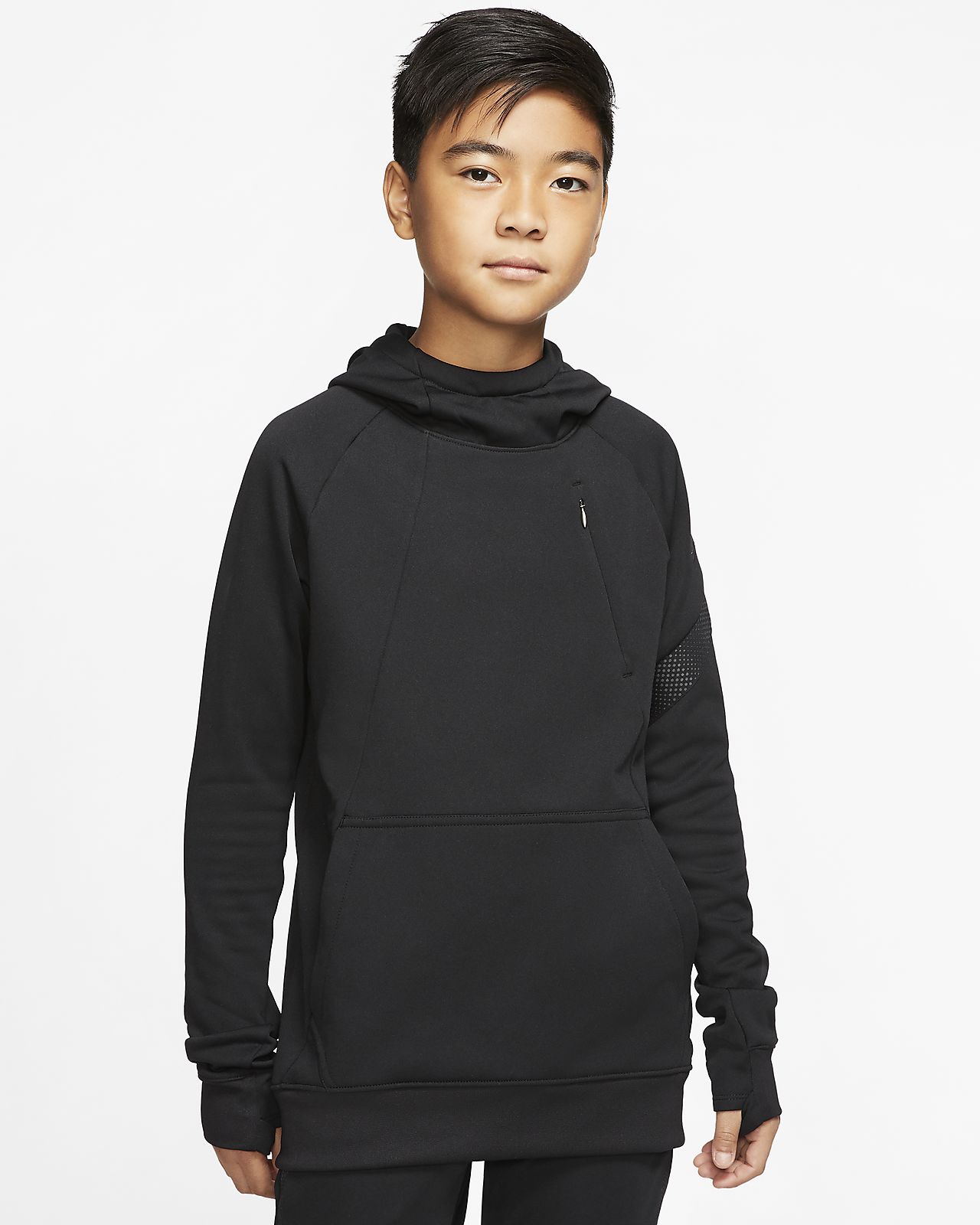 black nike hoodie academy