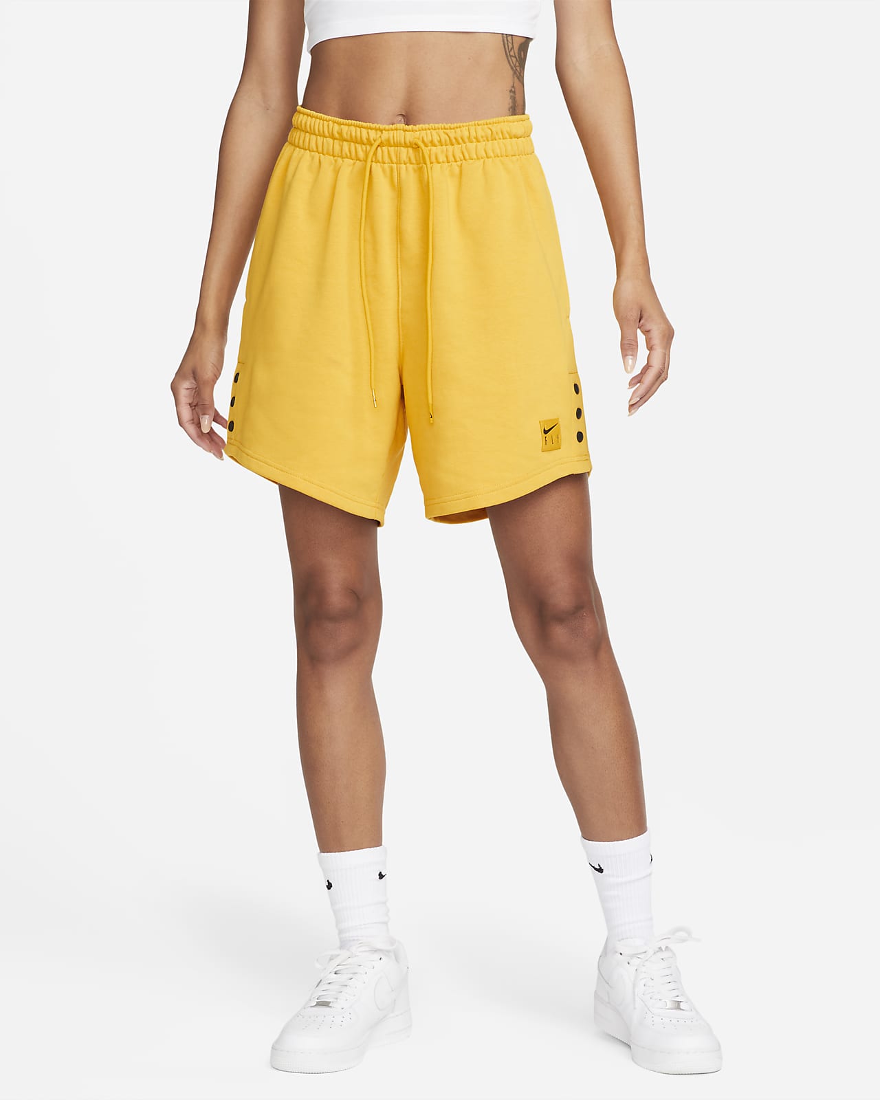 Short de basketball Nike Dri-FIT Swoosh Fly pour Femme