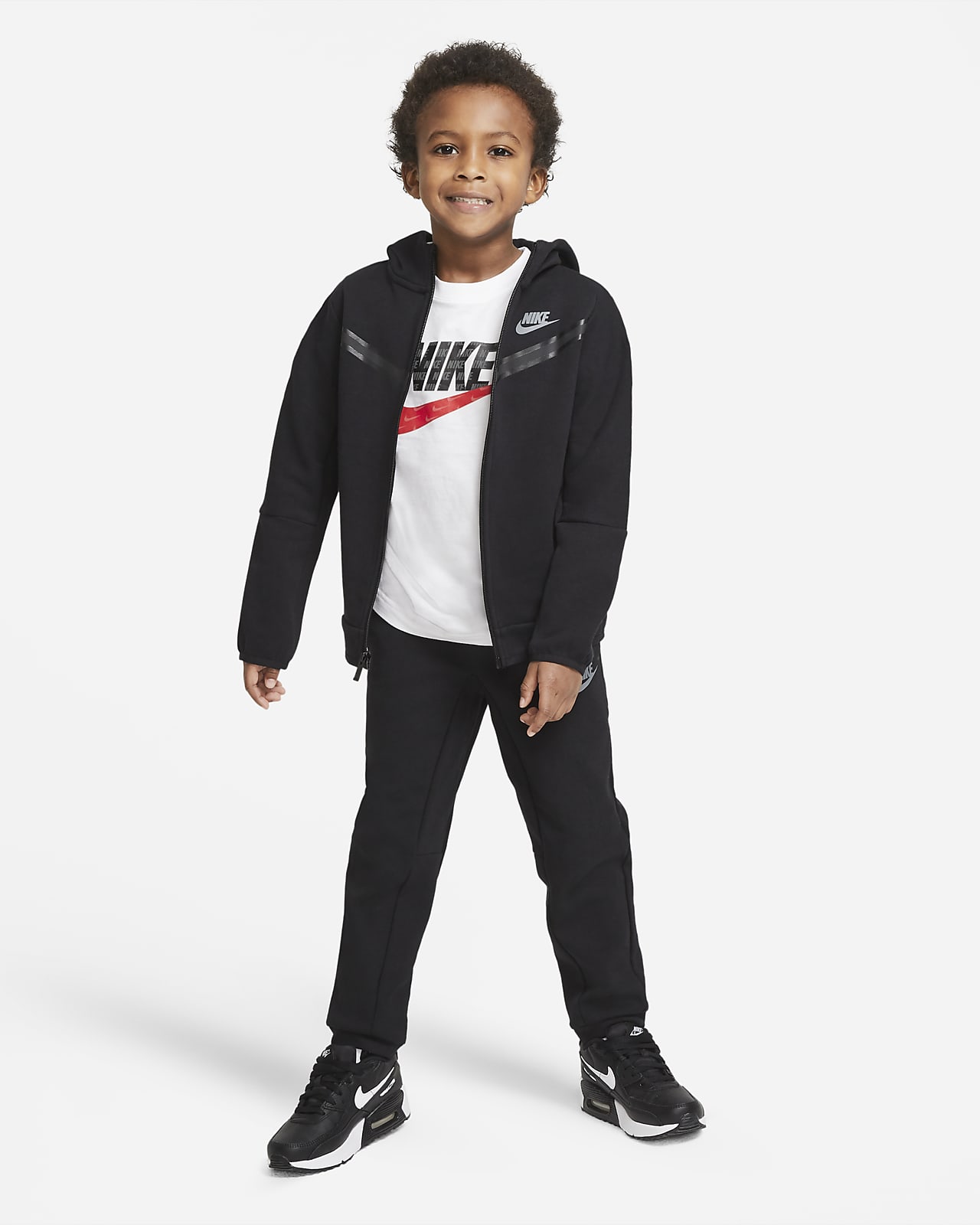 Ensemble sweat à capuche et pantalon Nike Sportswear Tech Fleece pour Jeune enfant