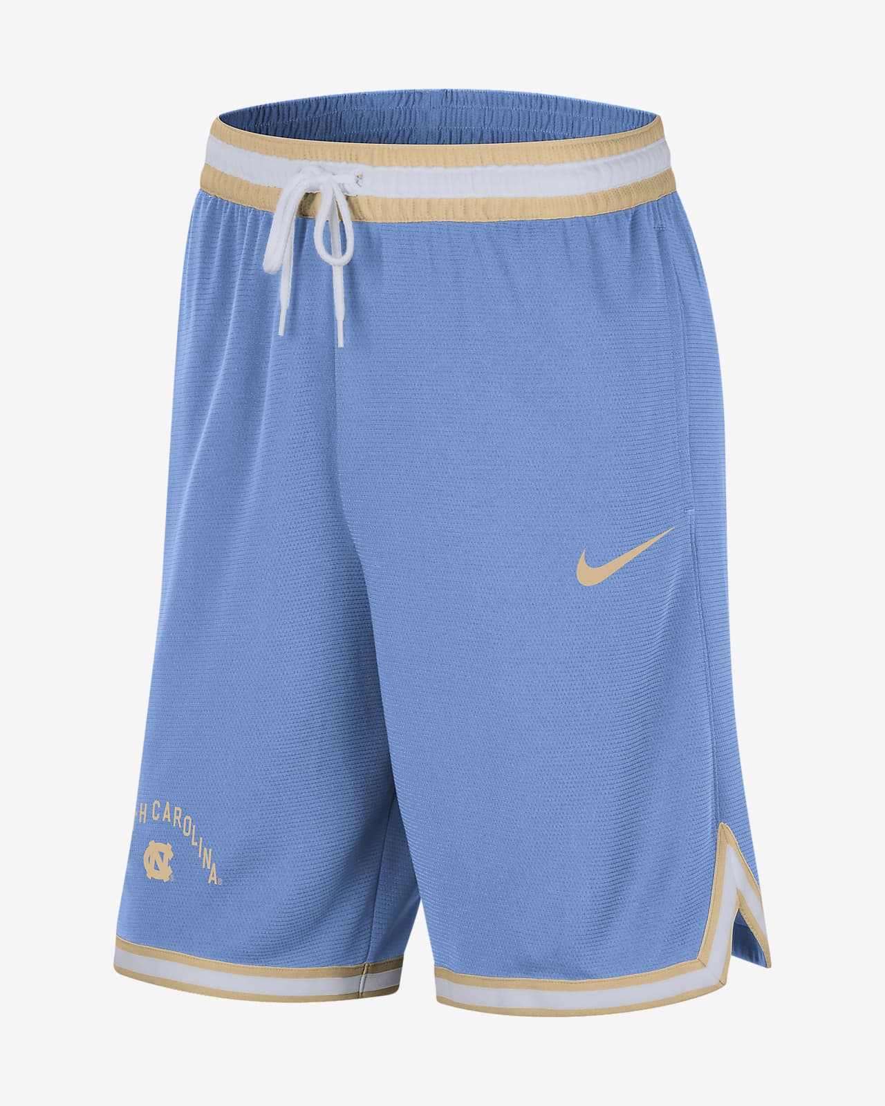Shorts universitarios Nike Dri-FIT para hombre UNC DNA 3.0