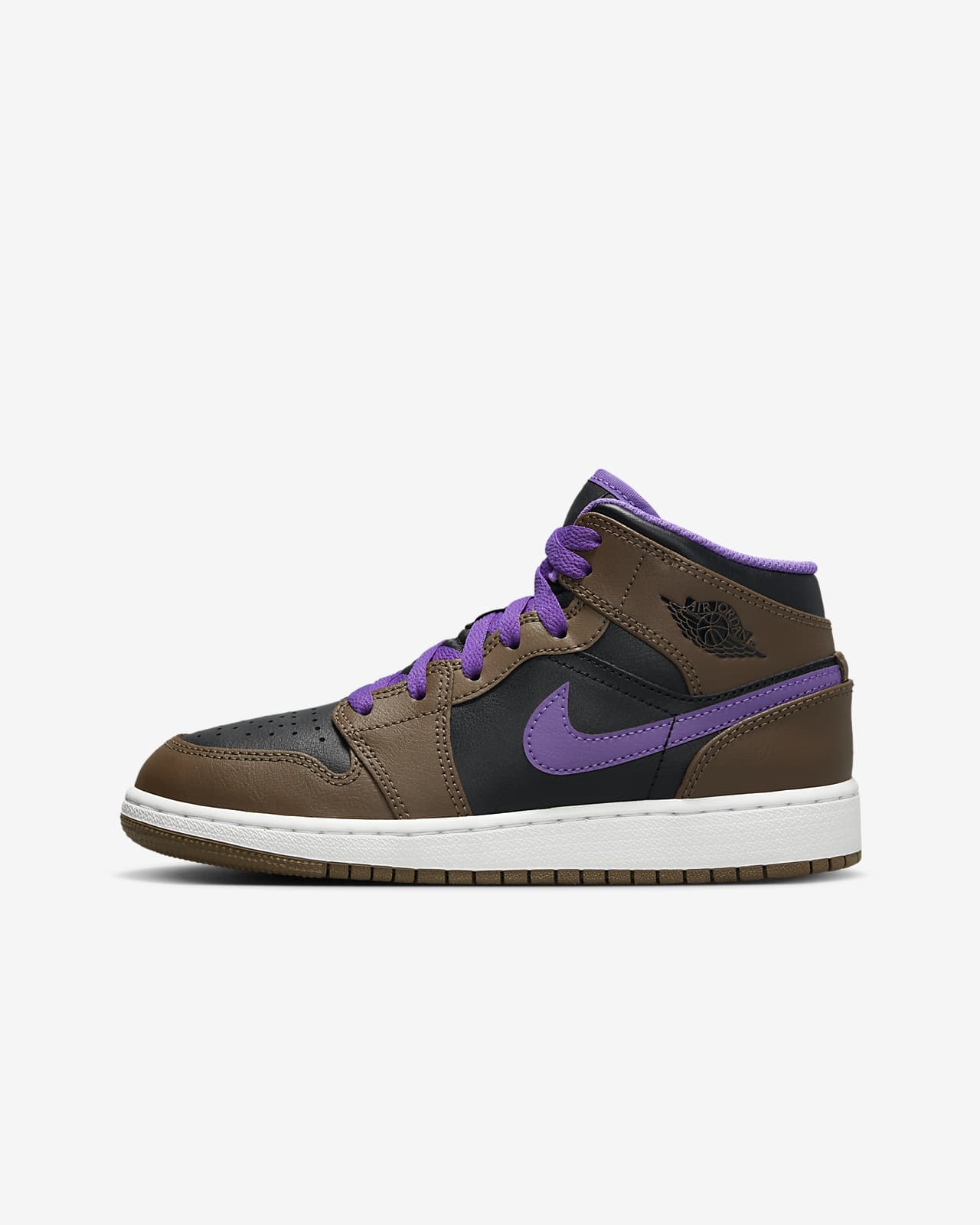 Air Jordan 1 Mid Big Kids' Shoes