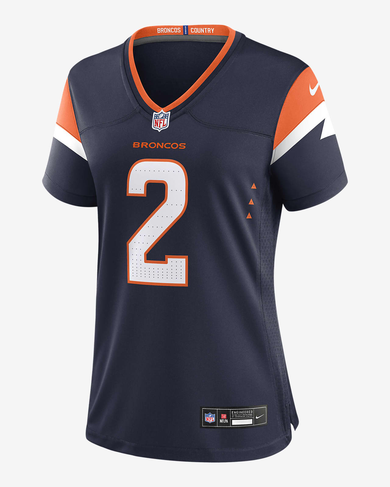Patrick Surtain II Denver Broncos Women's Nike NFL Game Football Jersey