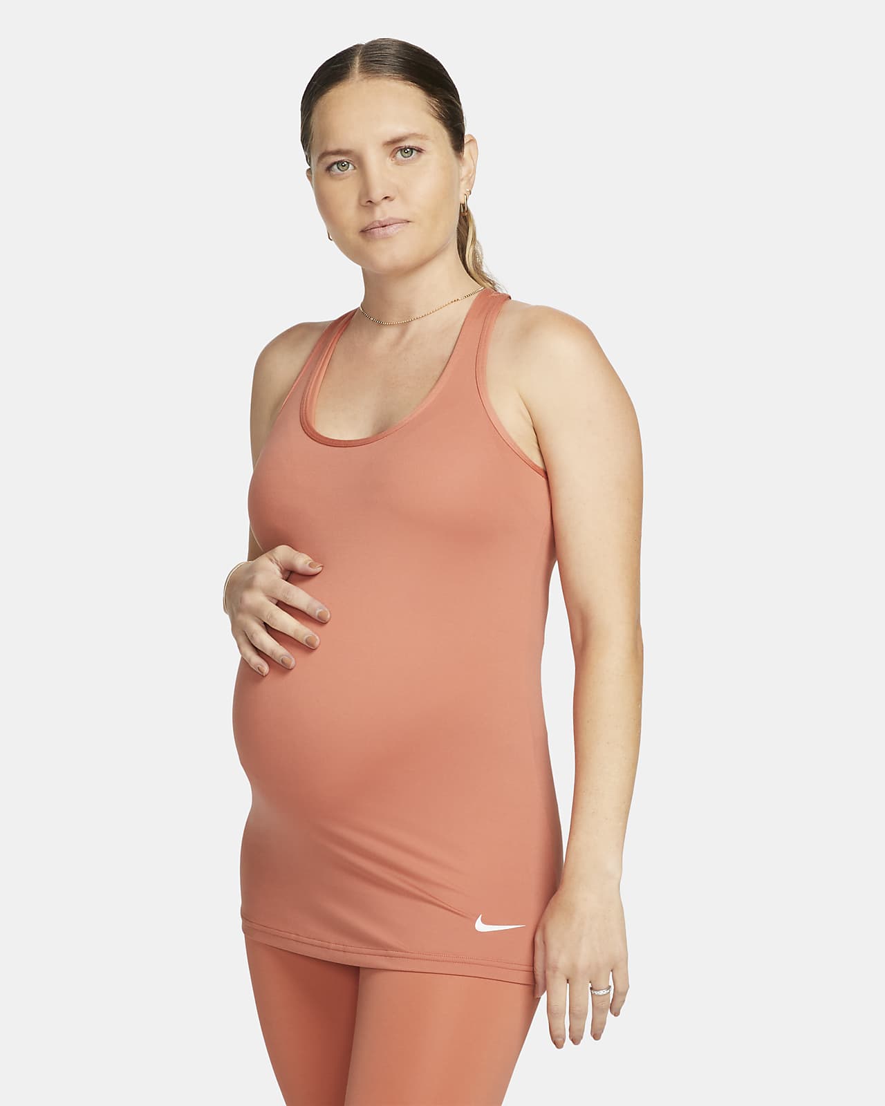 Camisola sem mangas Nike Dri-FIT (M) para mulher (Maternity)