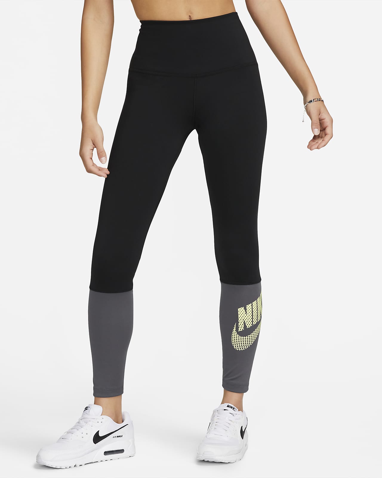 Nike One Dance-leggings med høj talje til kvinder