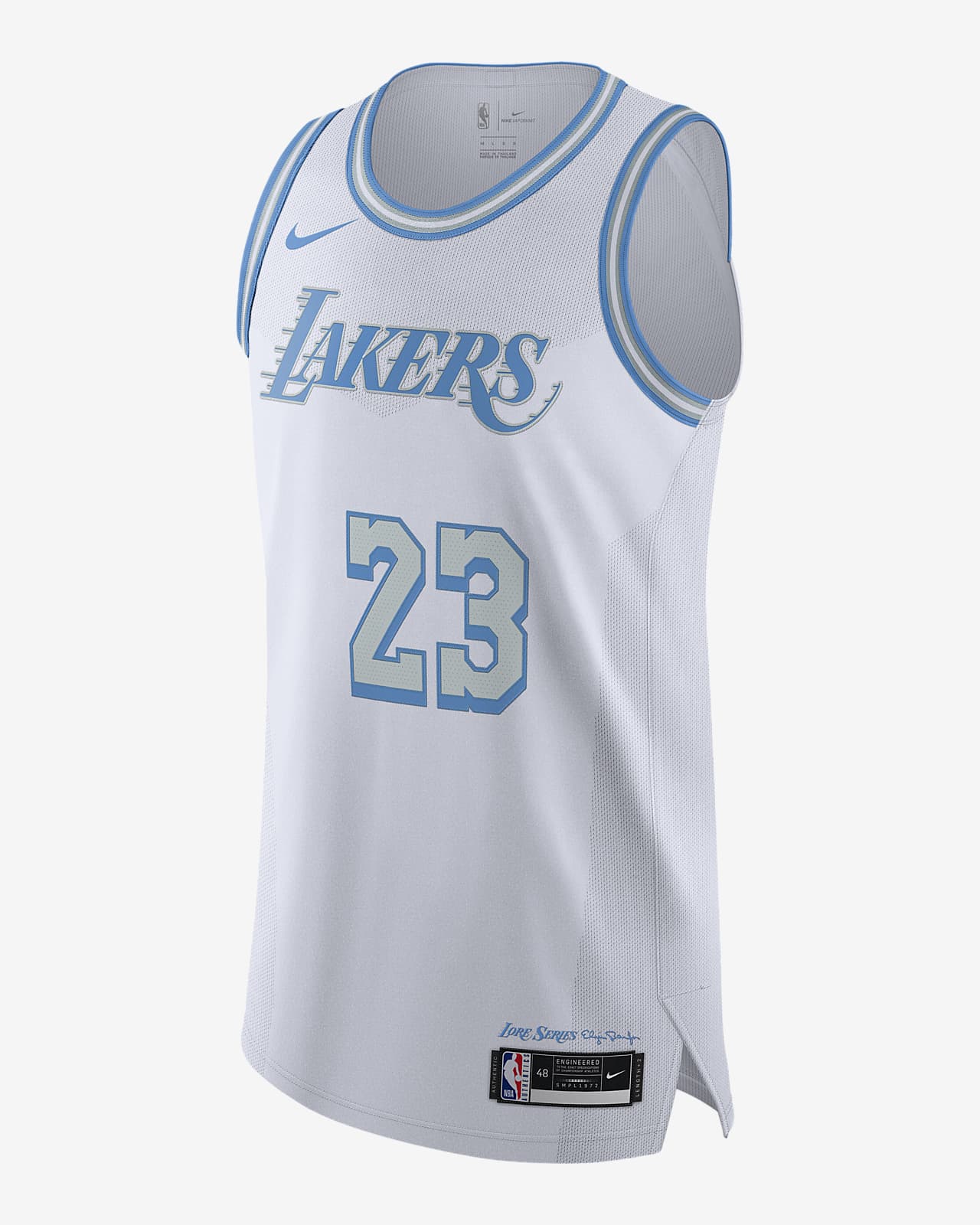 Los Angeles Lakers City Edition Nike NBA Authentic-drakt