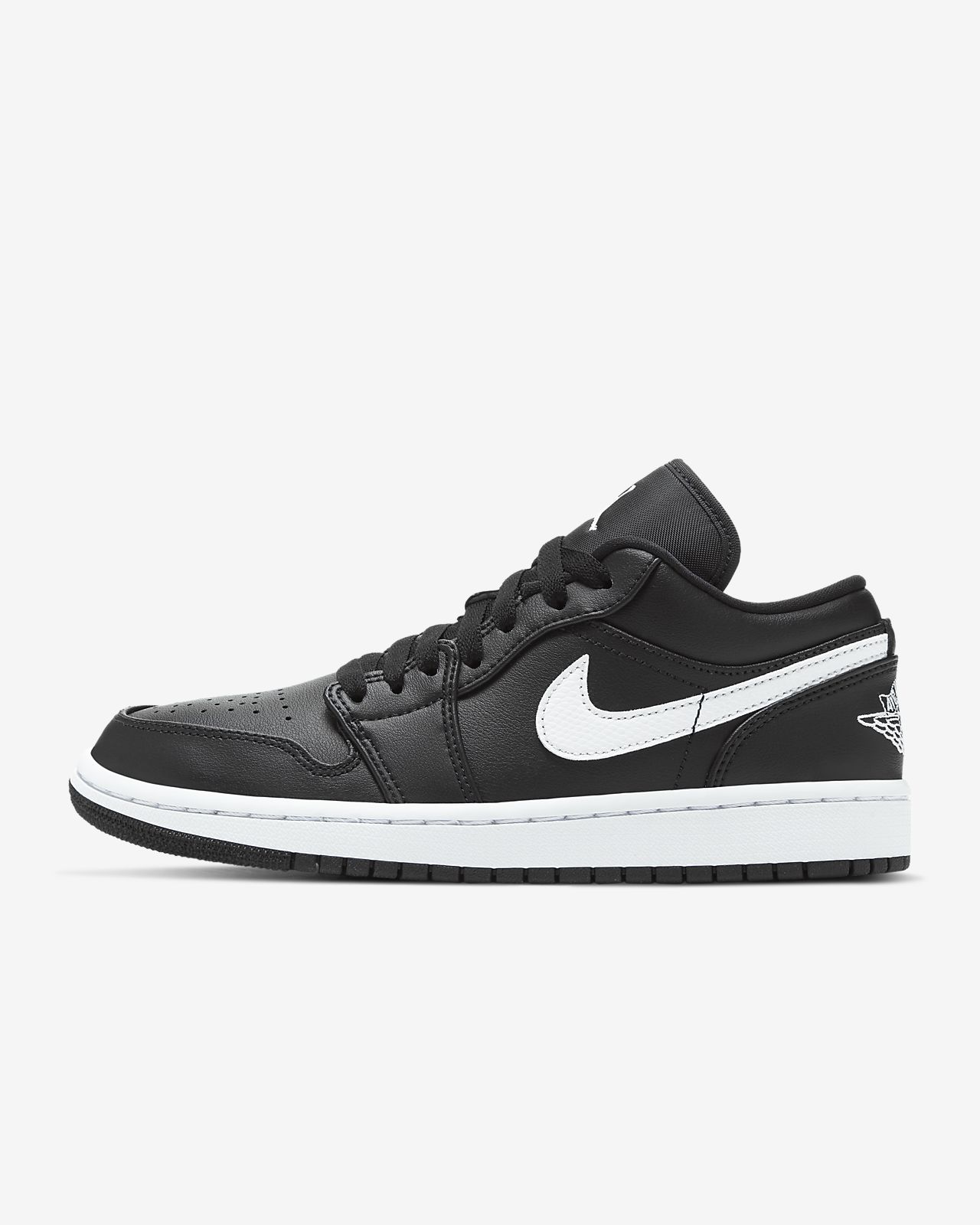 air jordan 1 low black white