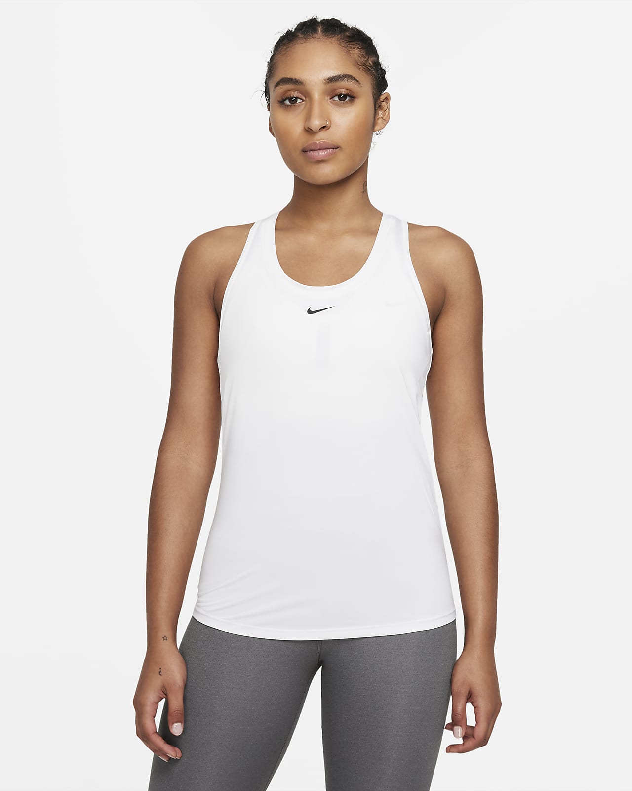 Nike Dri-FIT One-tanktop i slank pasform til kvinder