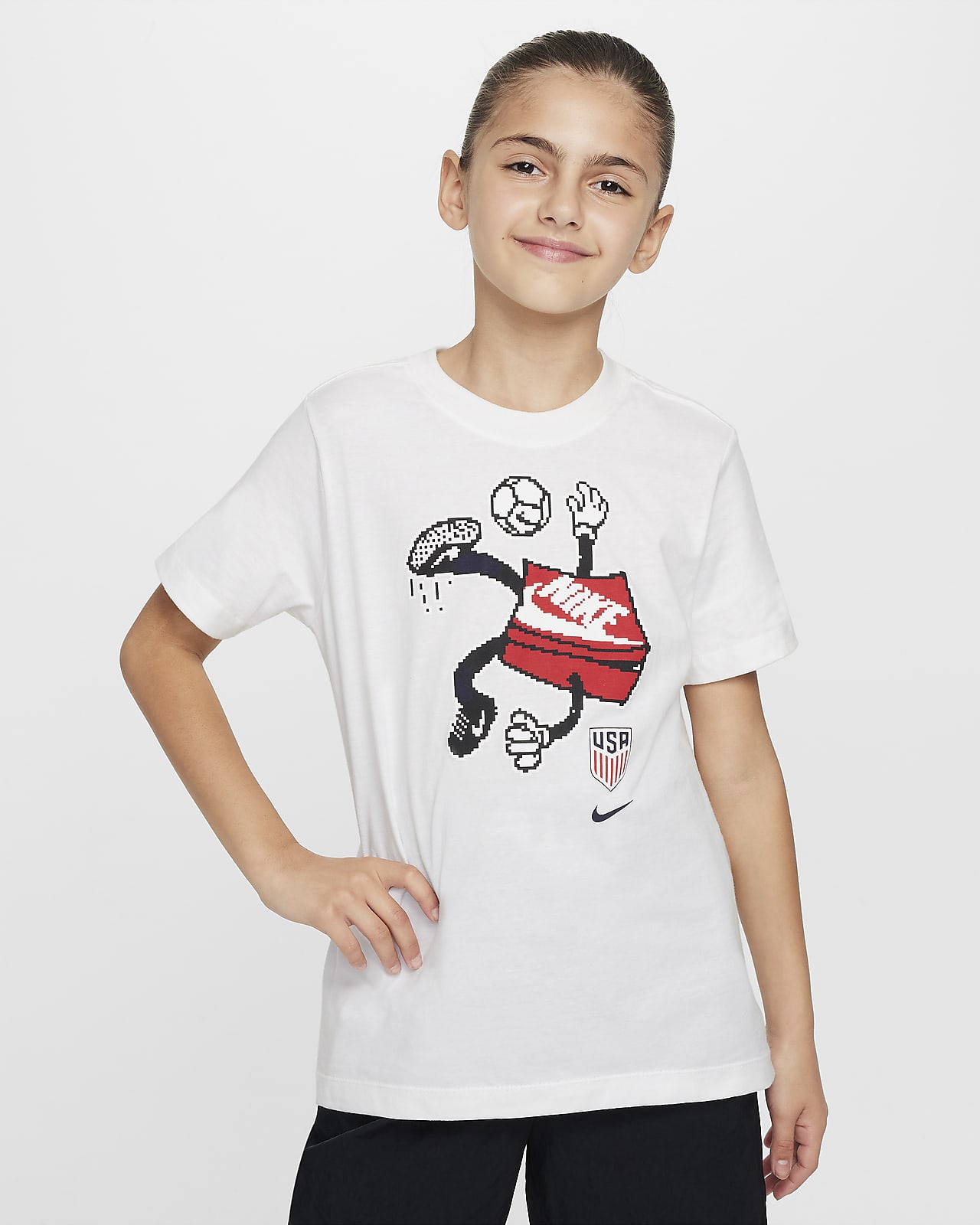 Playera de fútbol Nike para niños talla grande de la selección nacional de fútbol masculino de Estados Unidos