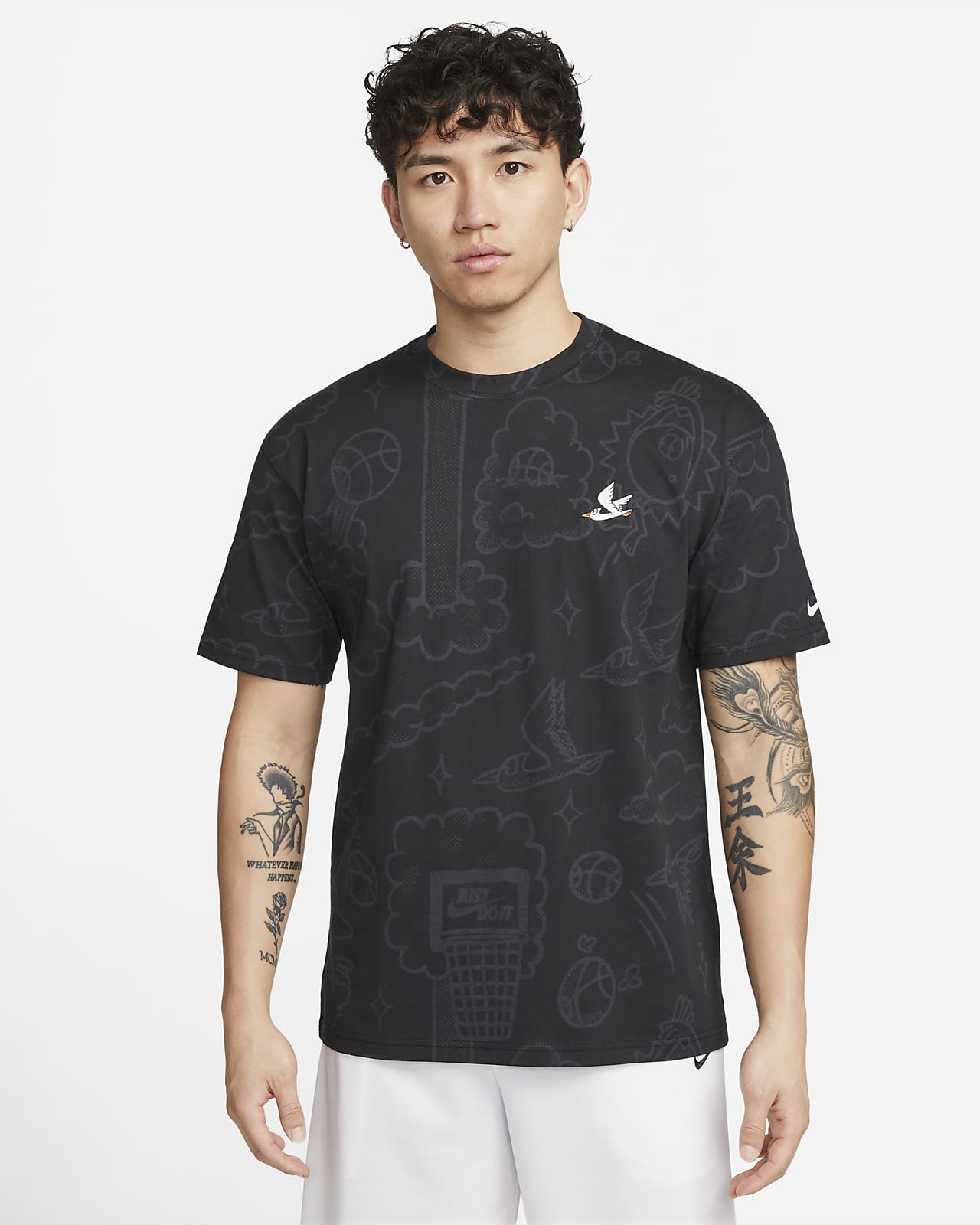 Nike Max90 Men's All-over Print Basketball T-Shirt