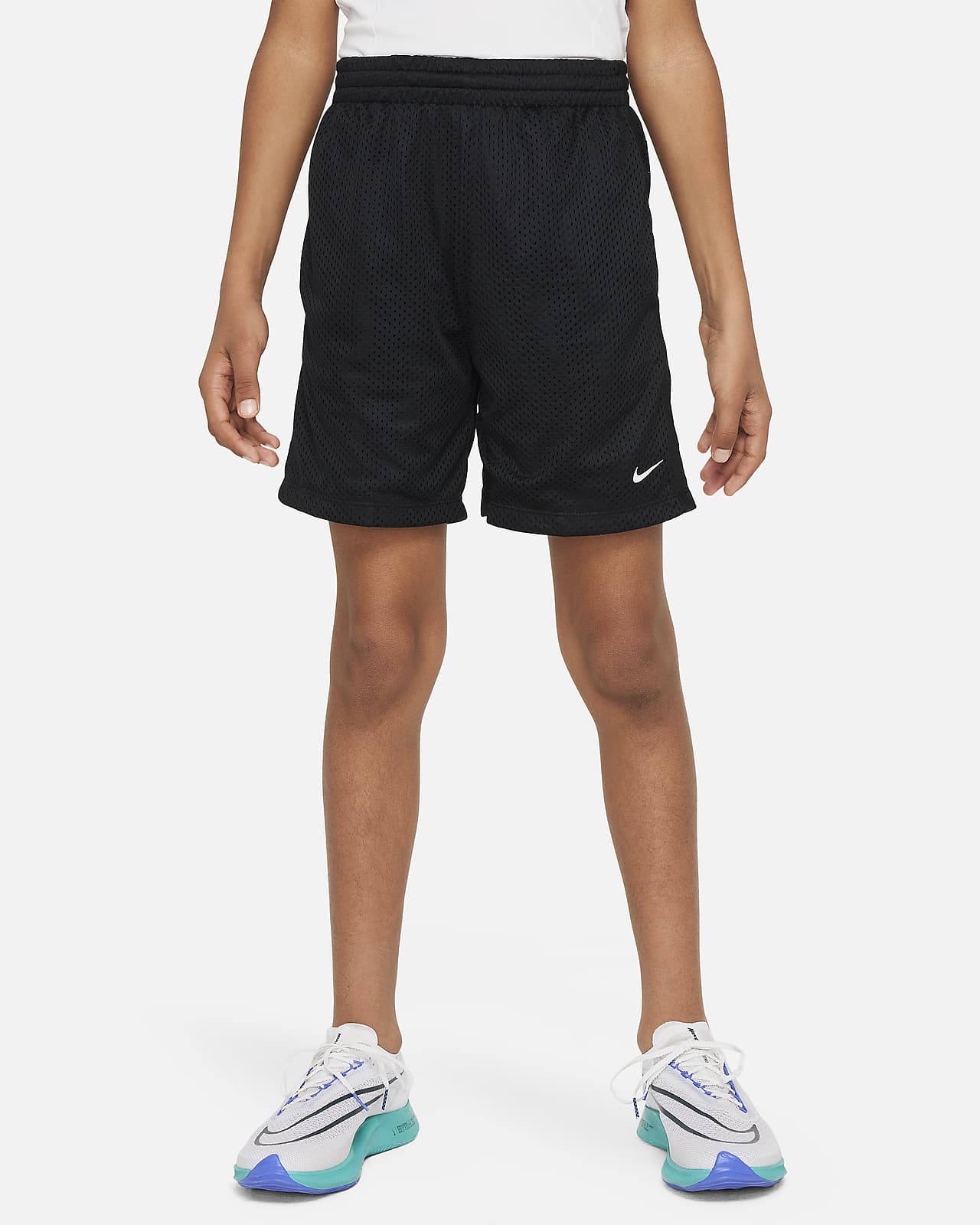 Shorts de malla Dri-FIT para niño talla grande Nike Multi