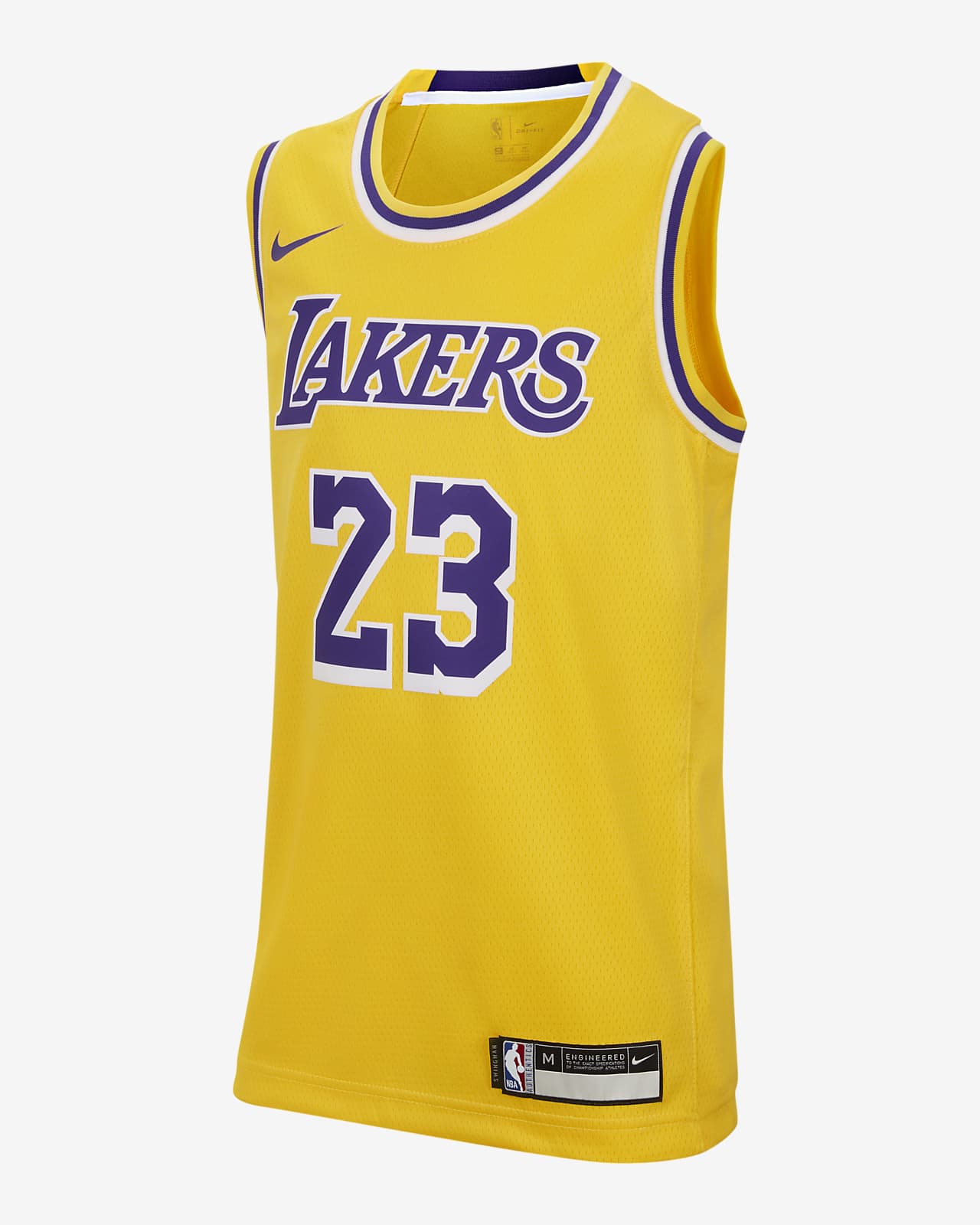 Icon Edition Swingman Jersey (Los Angeles Lakers) Older Kids' Nike NBA Jersey