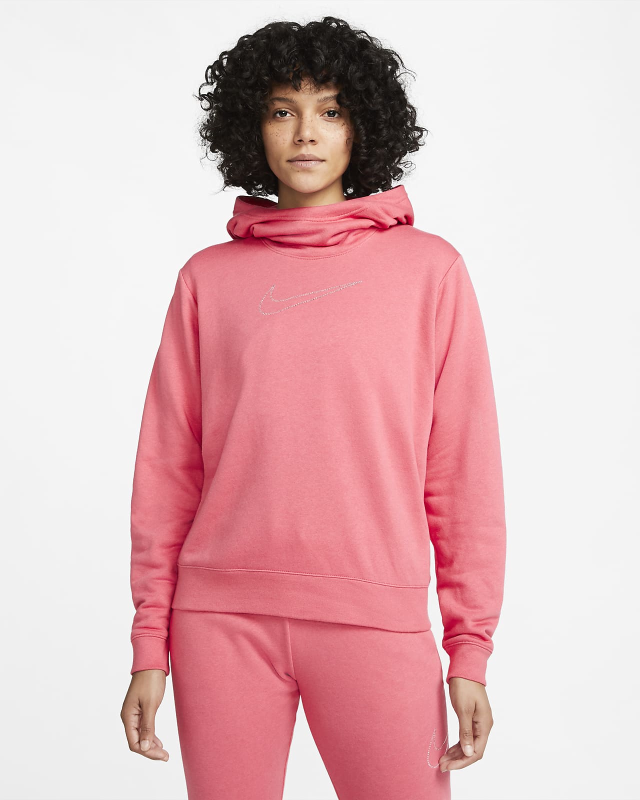 Nike Sportswear Hoodie mit Stehkragen für Damen