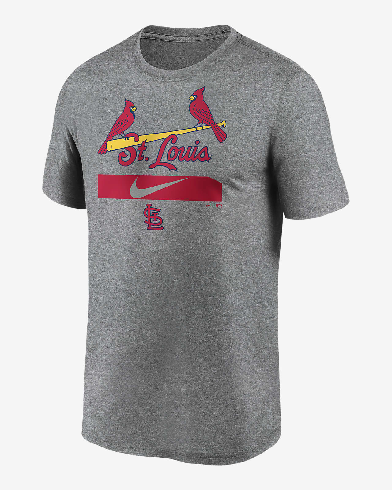 Nike Dri-FIT Swoosh Legend (MLB St. Louis Cardinals) Men's T-Shirt ...