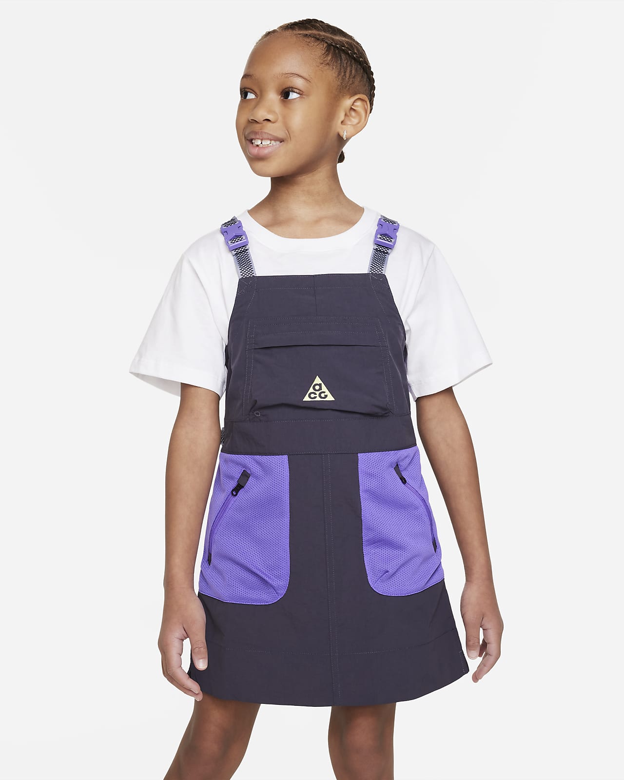 Bæredygtig Nike ACG Utility-kjole til mindre børn