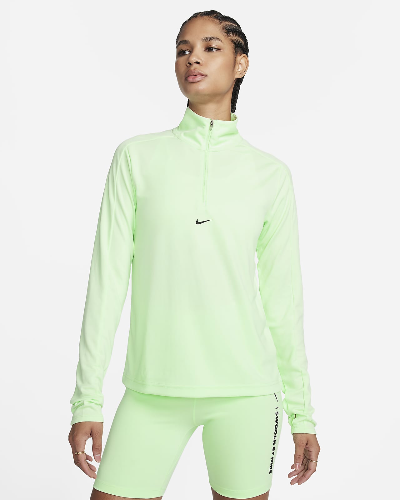 Nike Pacer Women's Dri-FIT 1/4-Zip Sweatshirt. Nike PT