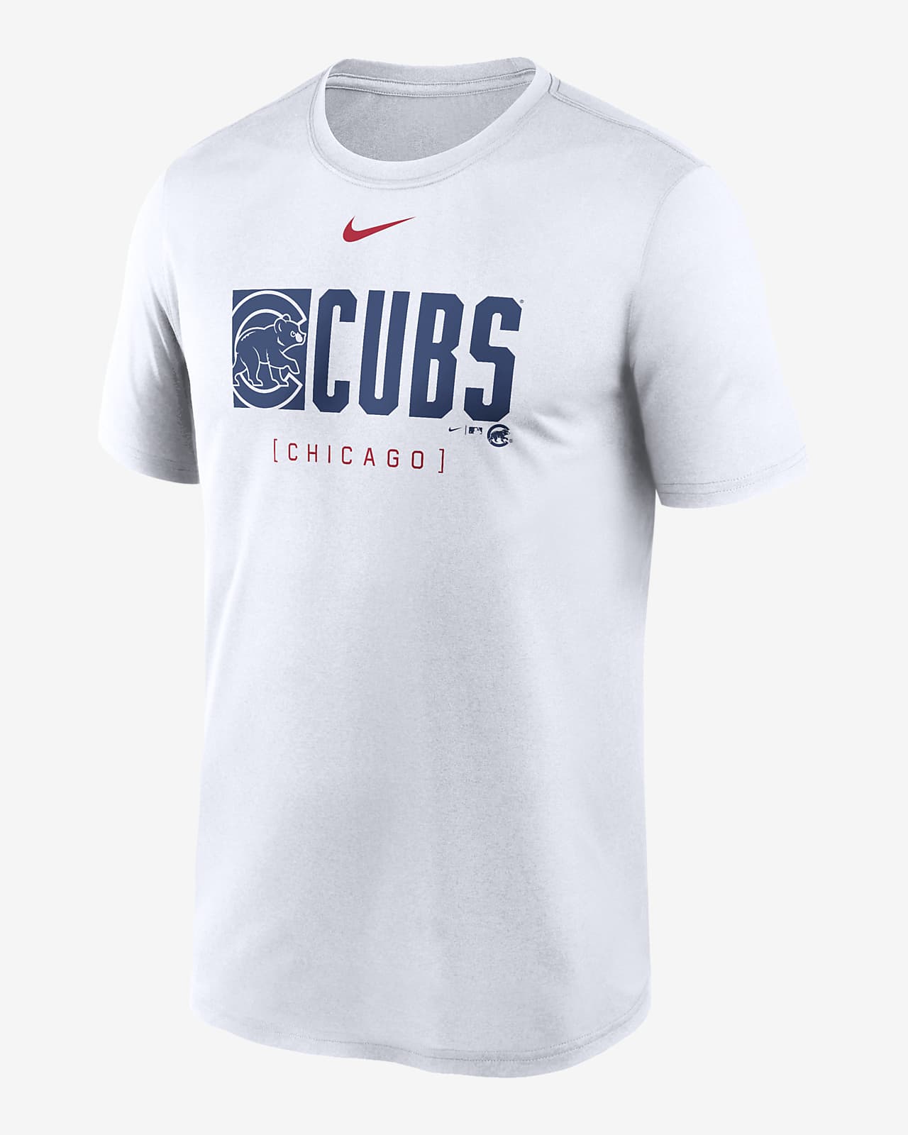Chicago Cubs Knockout Legend Men's Nike Dri-FIT MLB T-Shirt