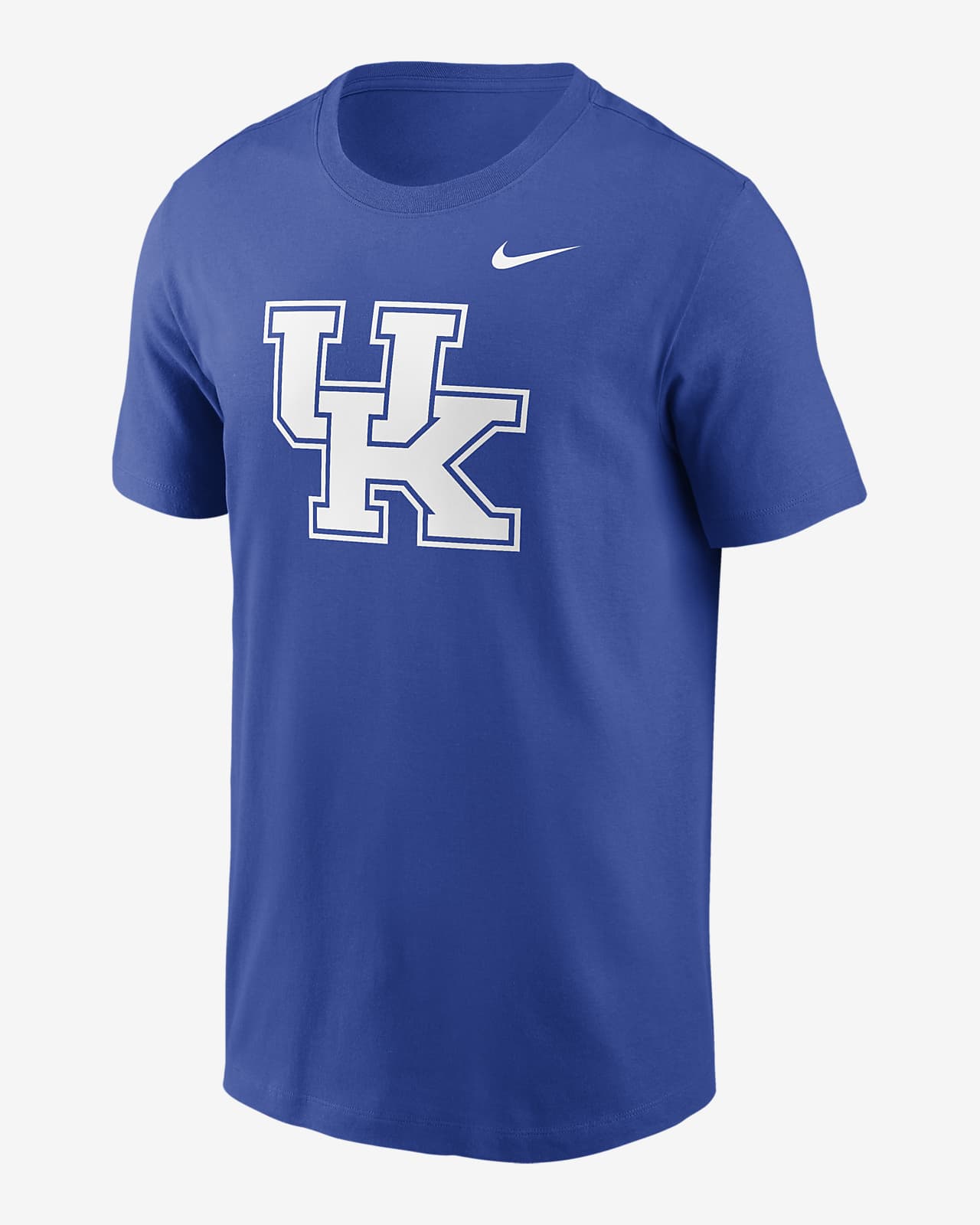 Playera universitaria Nike para hombre Kentucky Wildcats Primetime Evergreen Logo