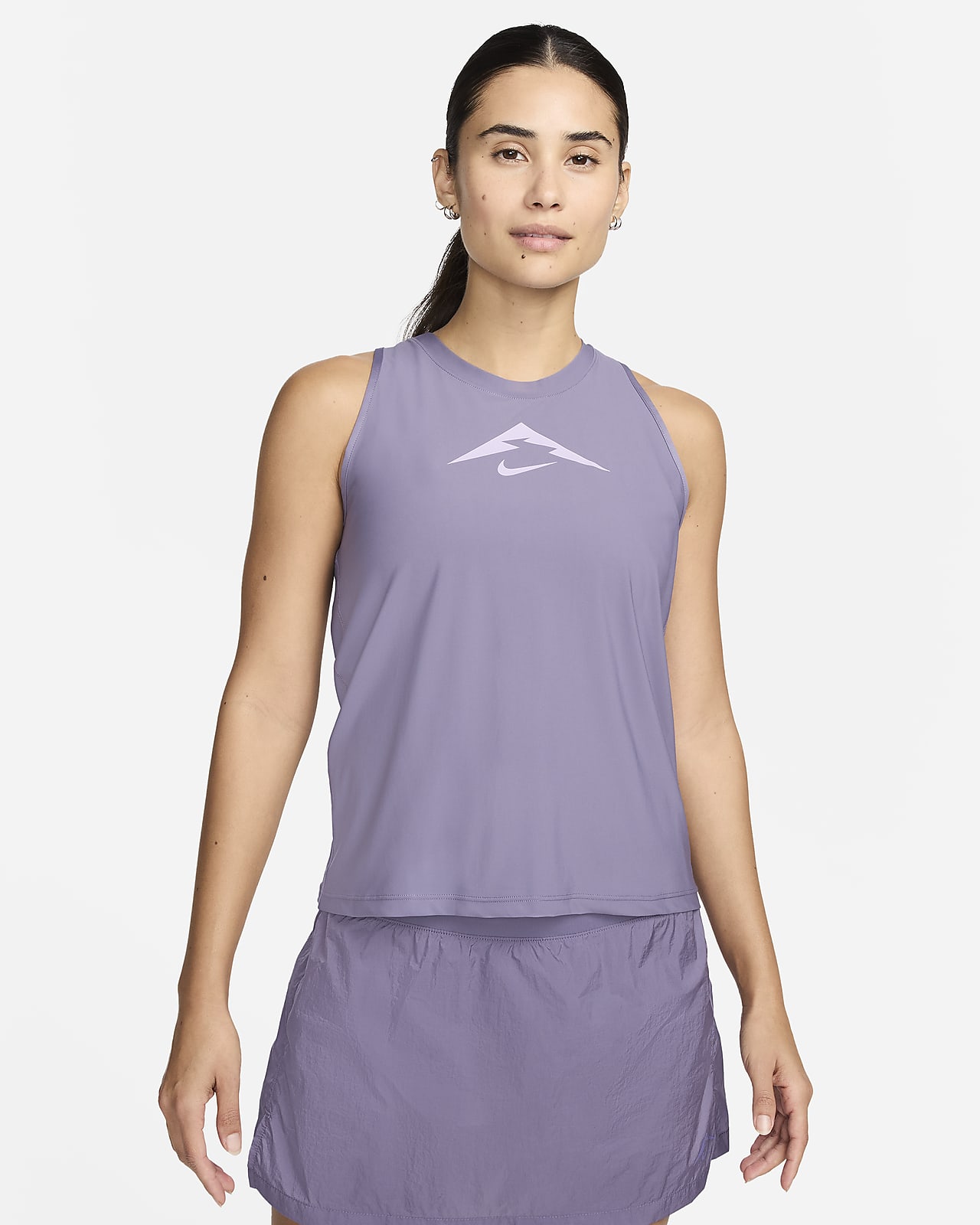 Nike Trail Camiseta de tirantes de running con estampado Dri-FIT - Mujer