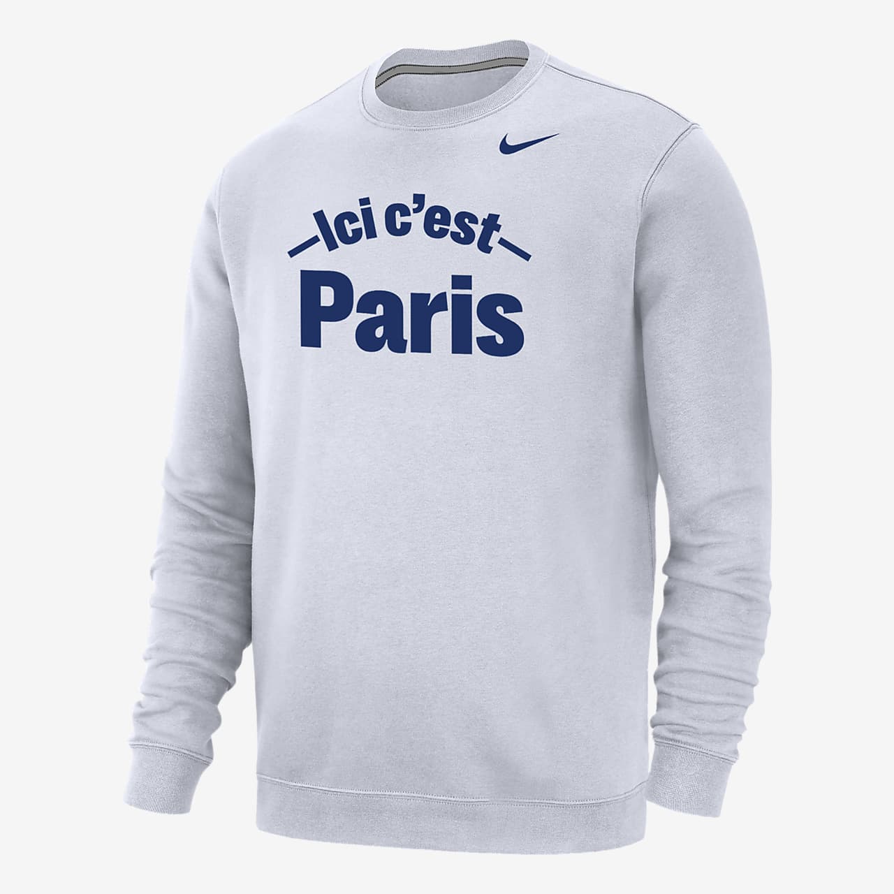 Gedateerd over Portugees Paris Saint-Germain Club Fleece Men's Crew-Neck Sweatshirt. Nike.com
