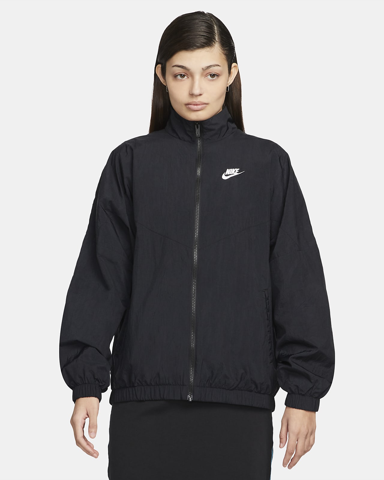 Nike Sportswear Essential Windrunner Dokuma Kadın Ceketi