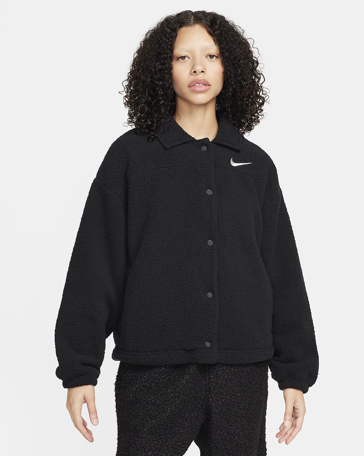 Nike Sportswear Women's Collared High-Pile Jacket