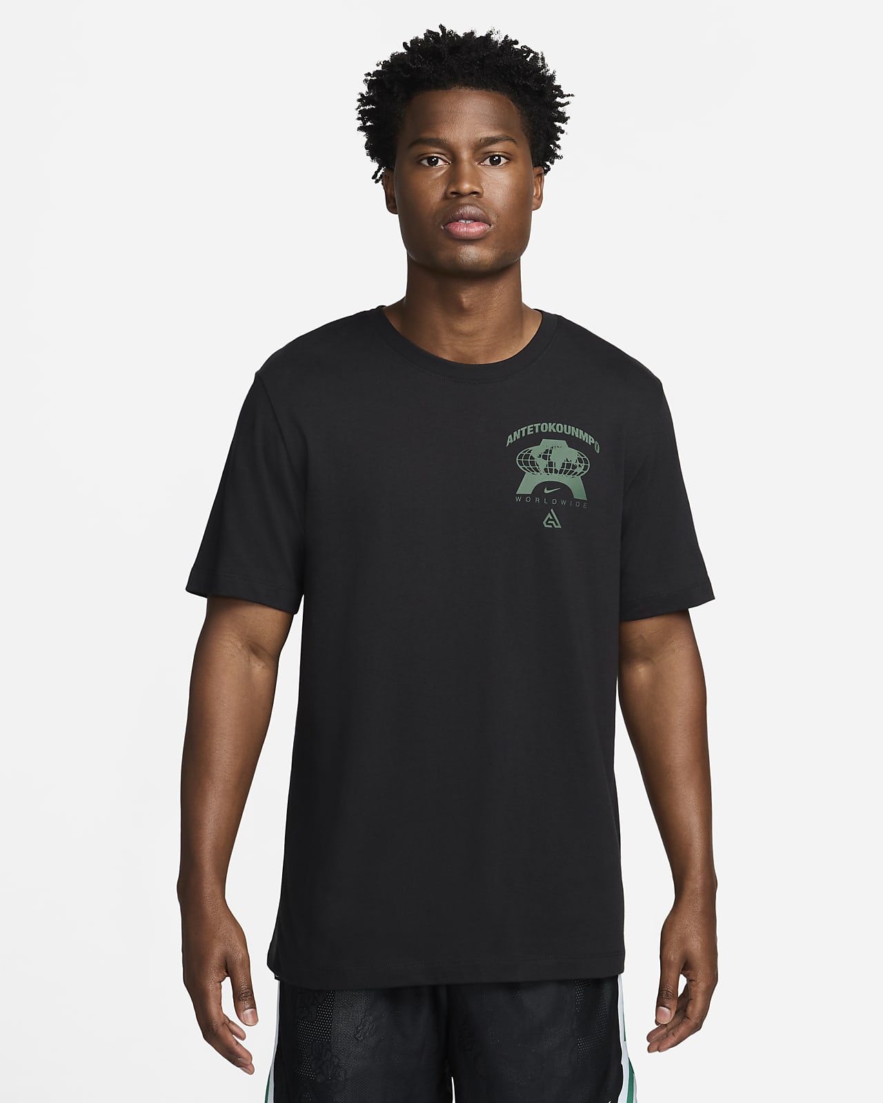 Giannis M90-basketball-T-shirt til mænd