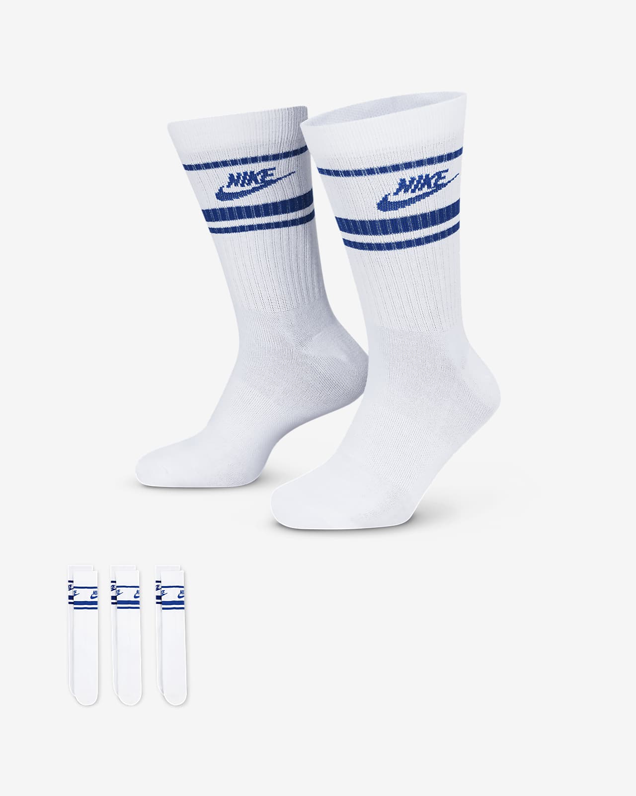 Nike Sportswear Dri-FIT Everyday Essential Crew Socks (3 Pairs)